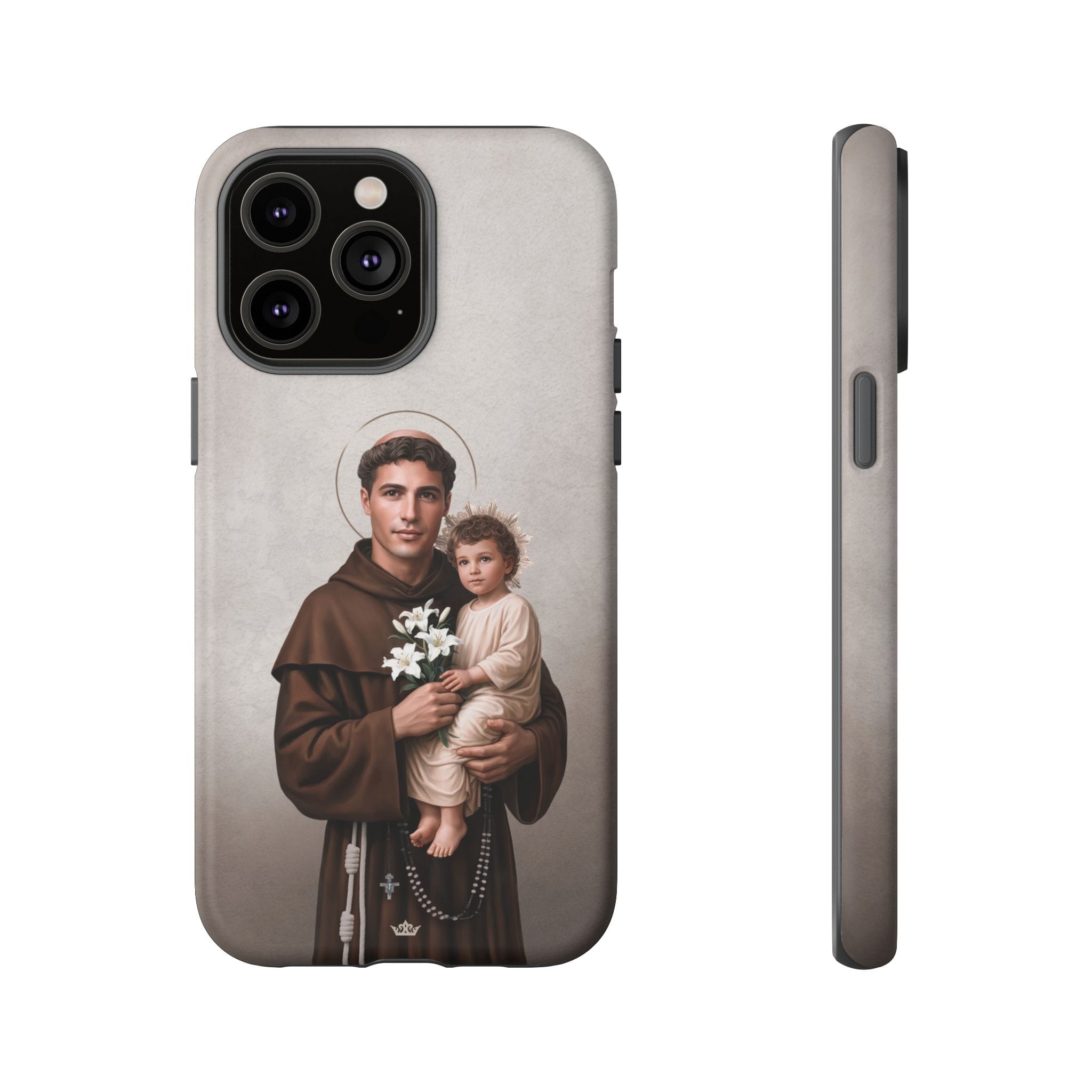 St. Anthony of Padua Hard Phone Case (Light) Copyright VENXARA