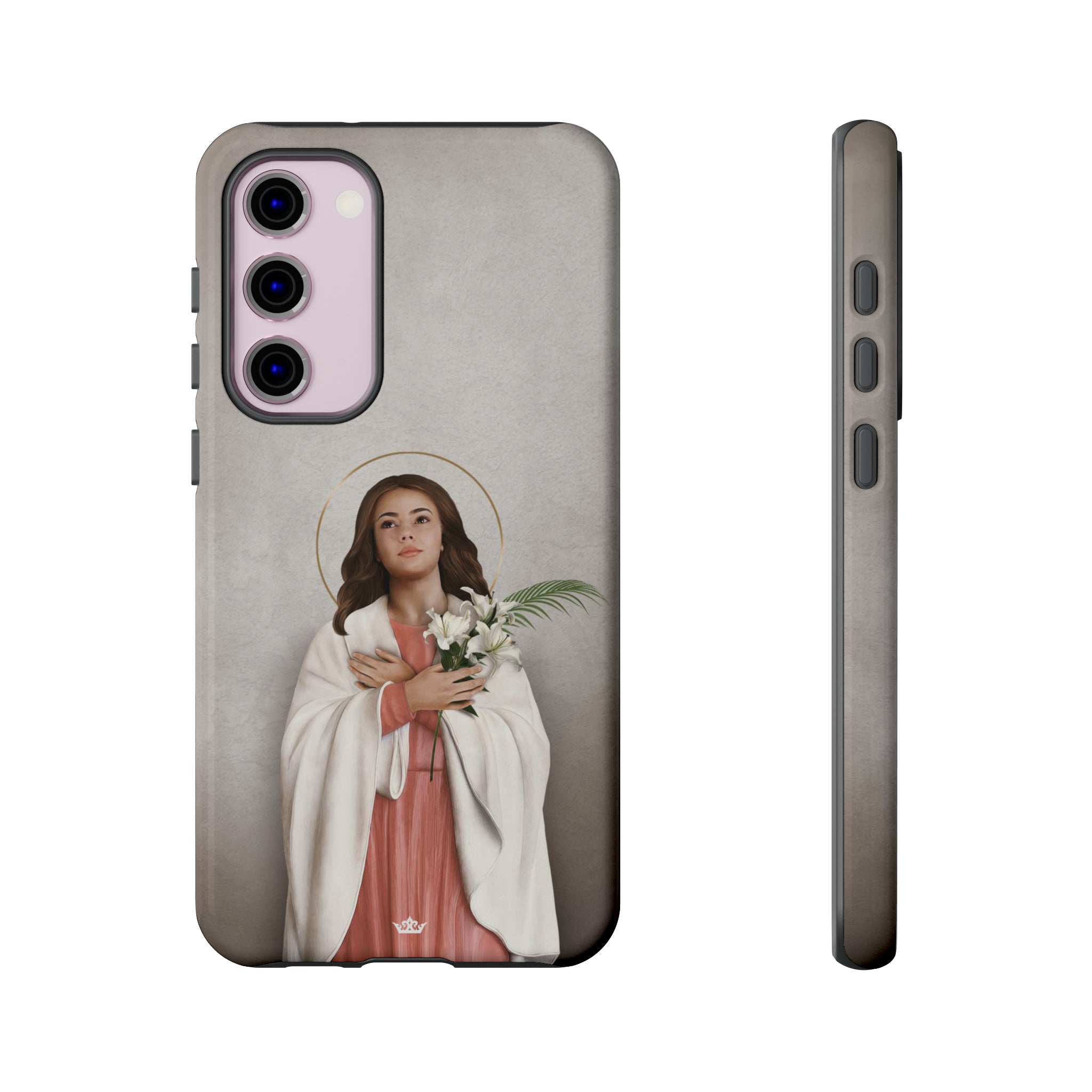 St. Maria Goretti Hard Phone Case (Light)