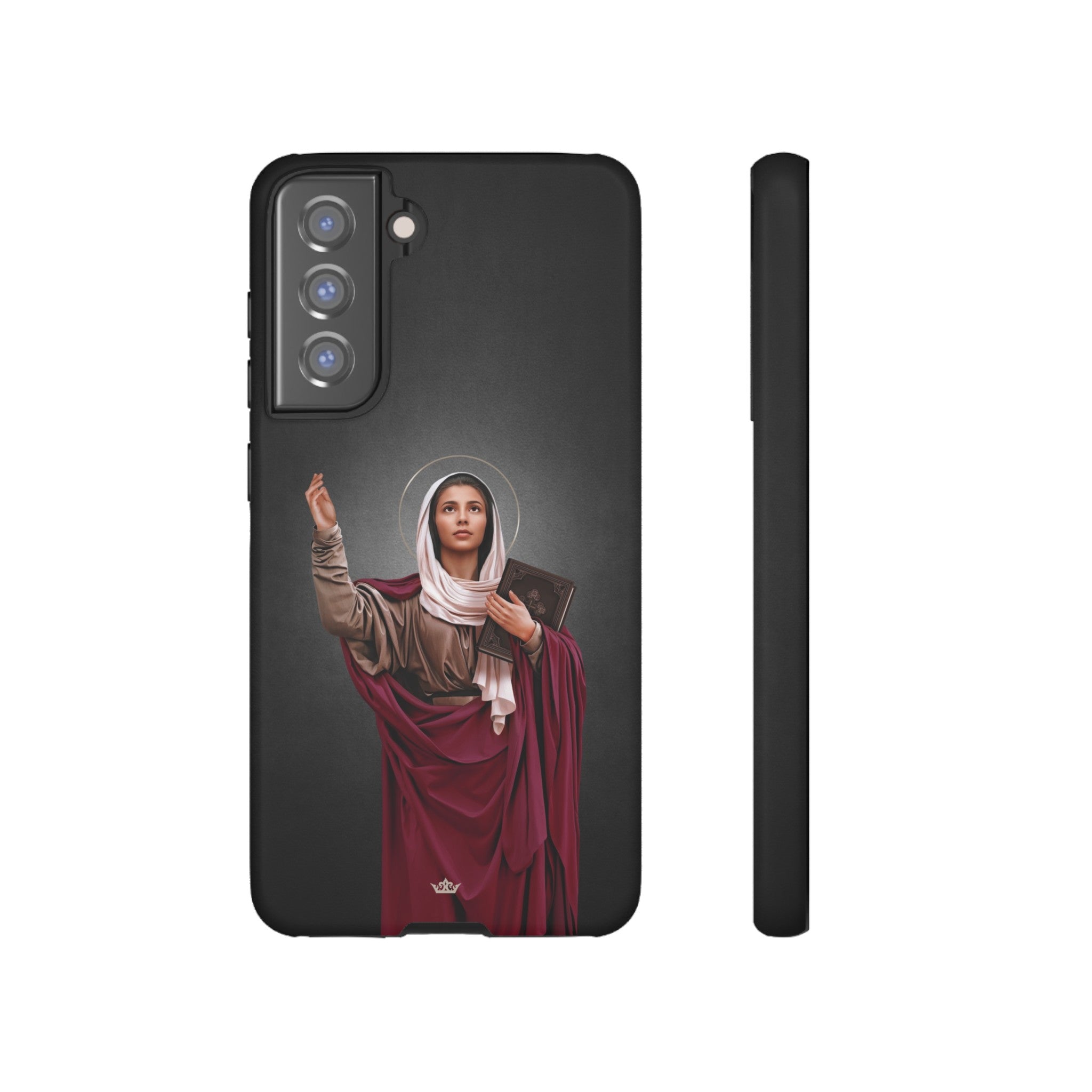 St. Monica Hard Phone Case (Dark)