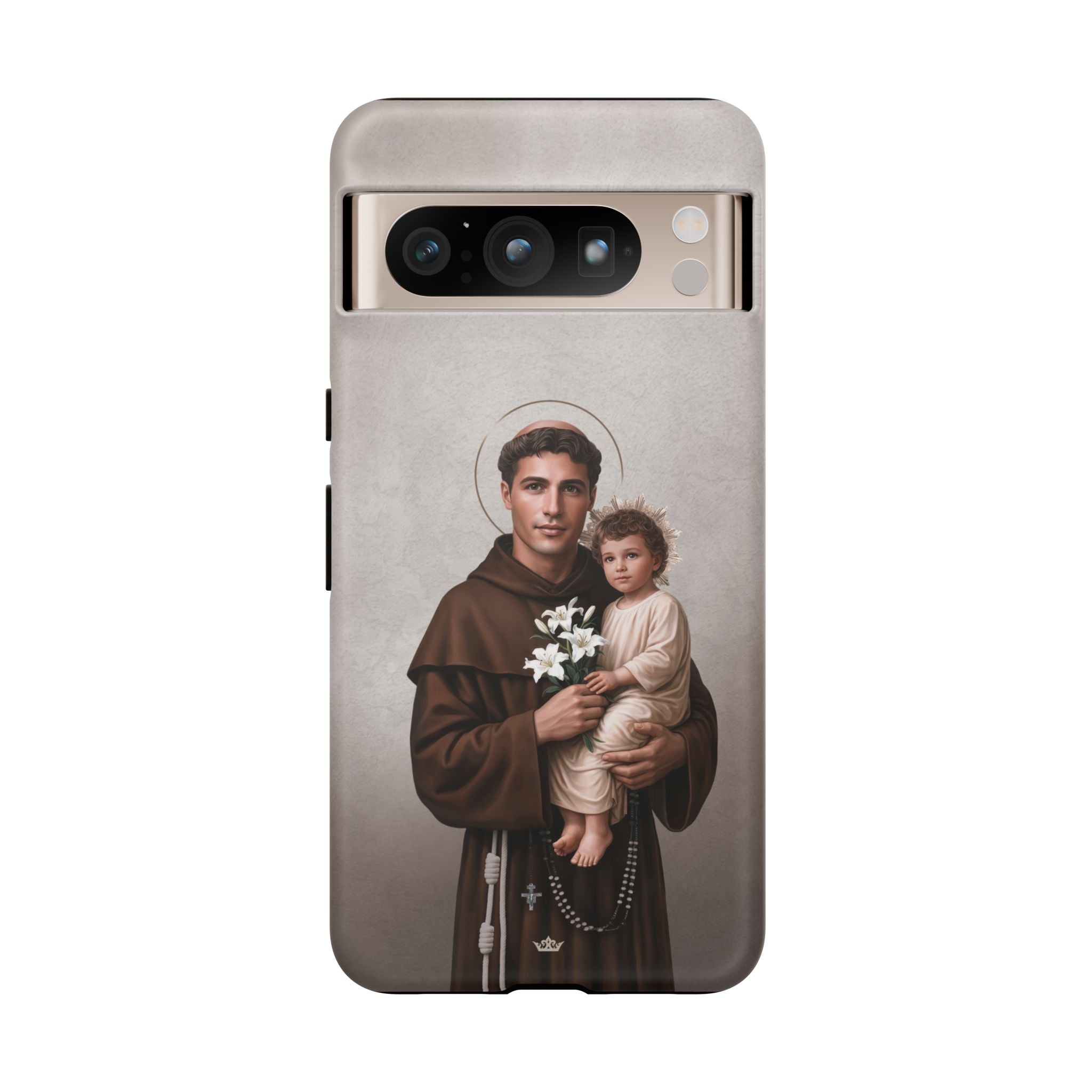 St. Anthony of Padua Hard Phone Case (Light) Copyright VENXARA