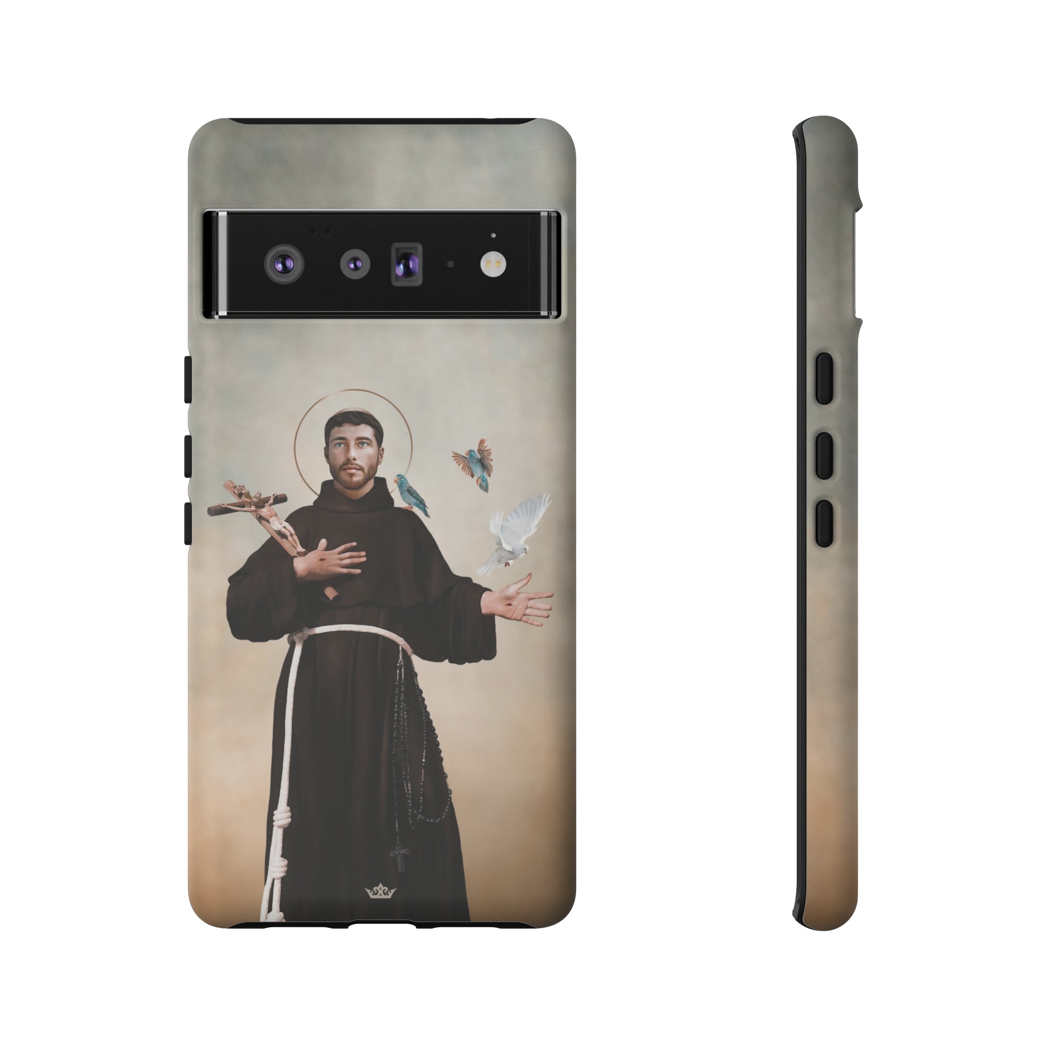St. Francis of Assisi Hard Phone Case (Light)