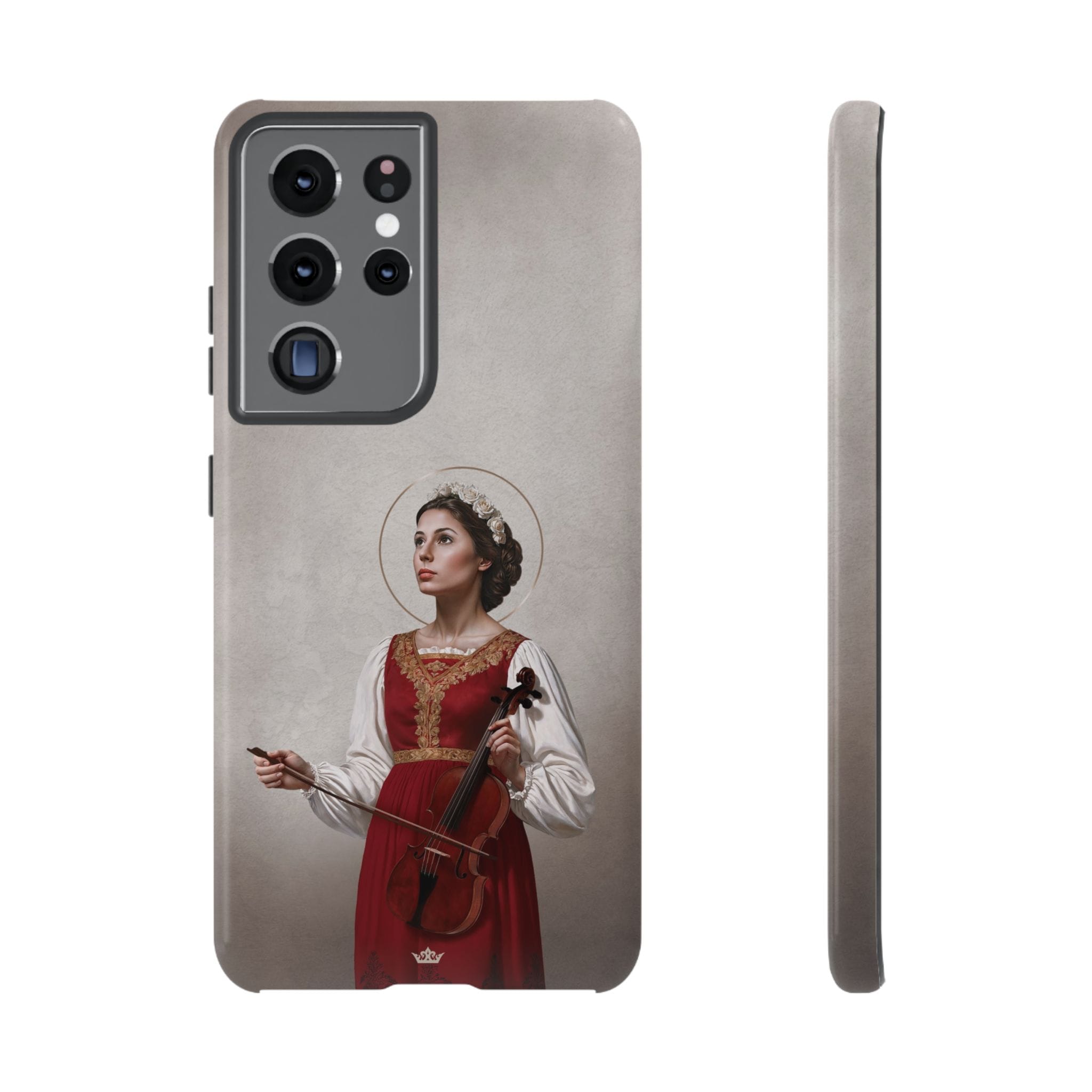 St. Cecilia Hard Phone Case (Light) Copyright VENXARA