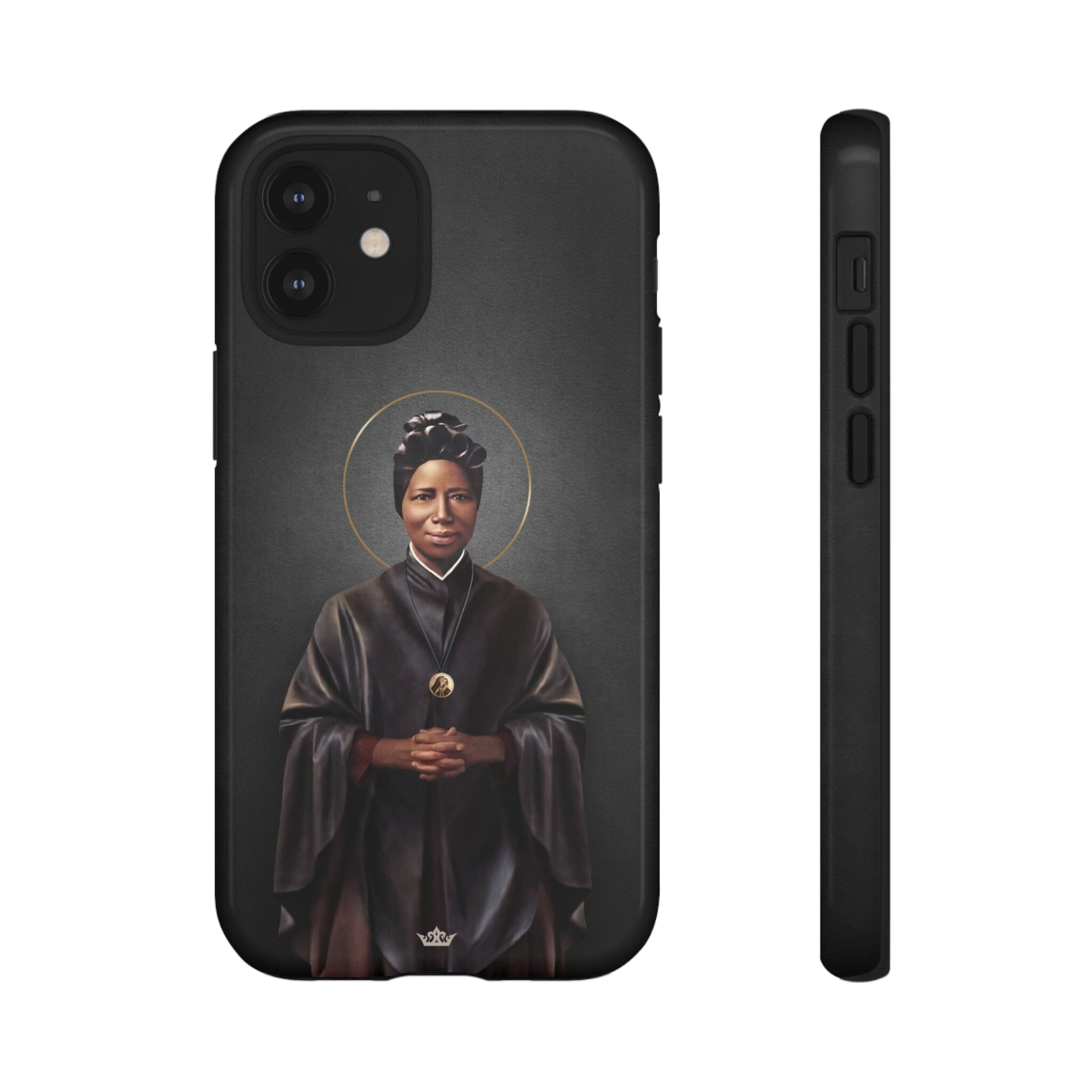 St. Josephine Bakhita Hard Phone Case (Dark)