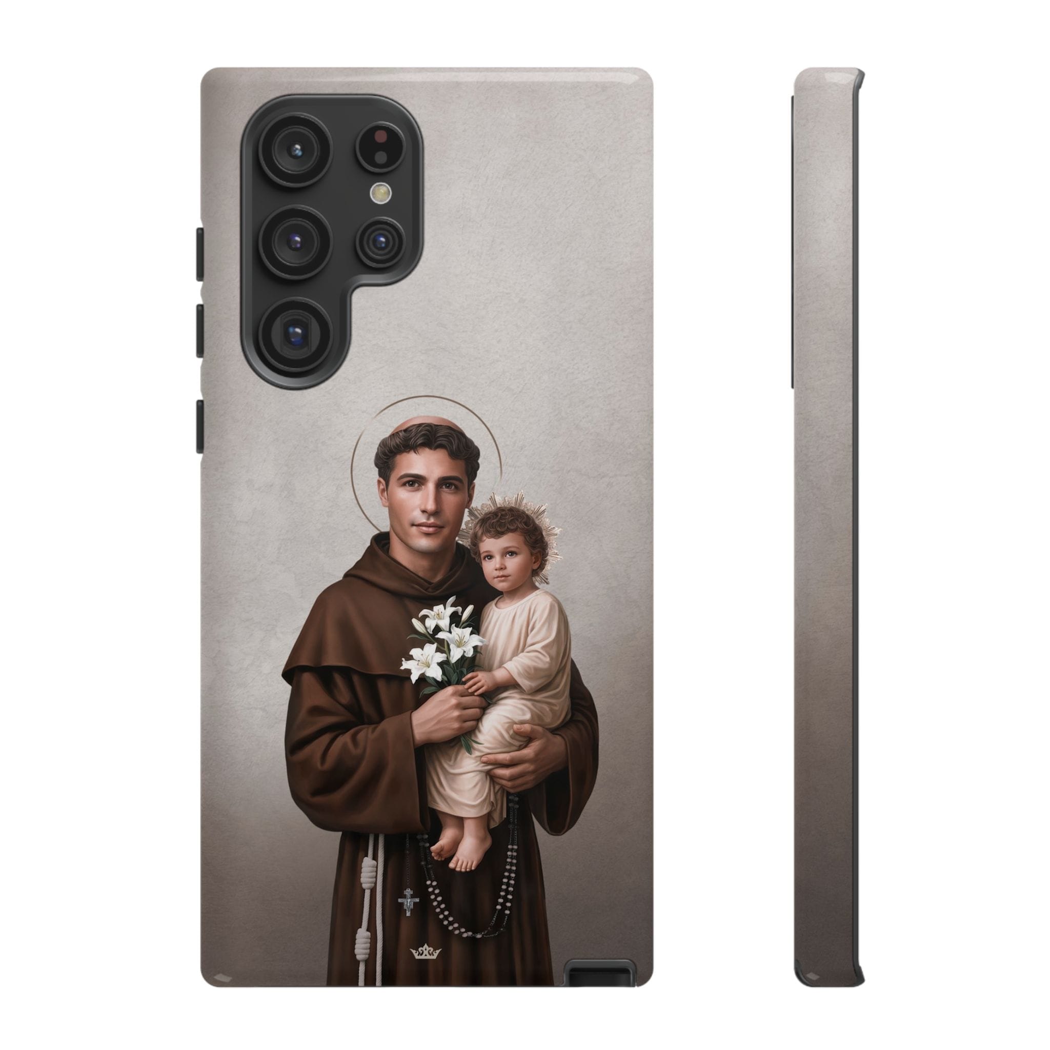 St. Anthony of Padua Hard Phone Case (Light) Copyright VENXARA