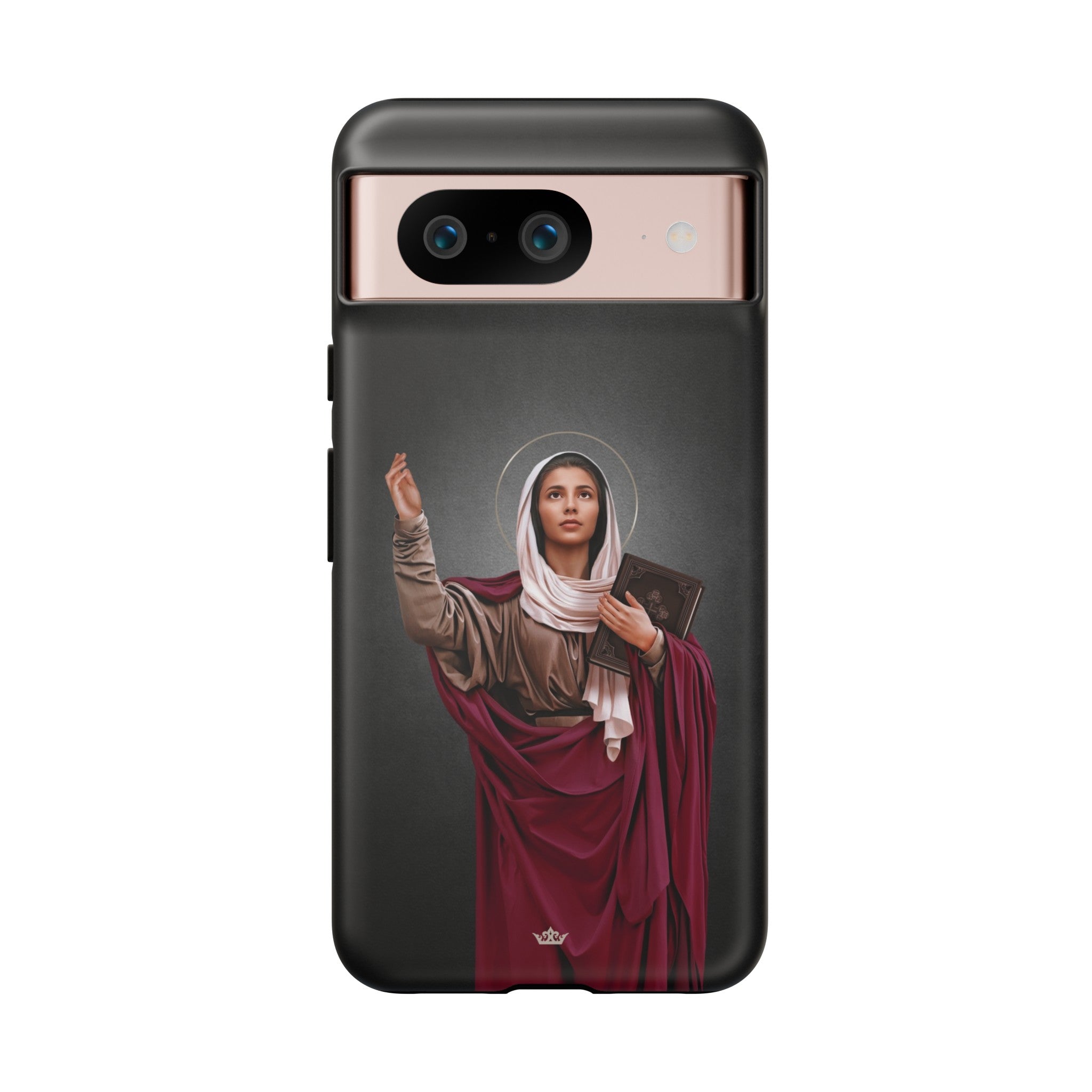 St. Monica Hard Phone Case (Dark)