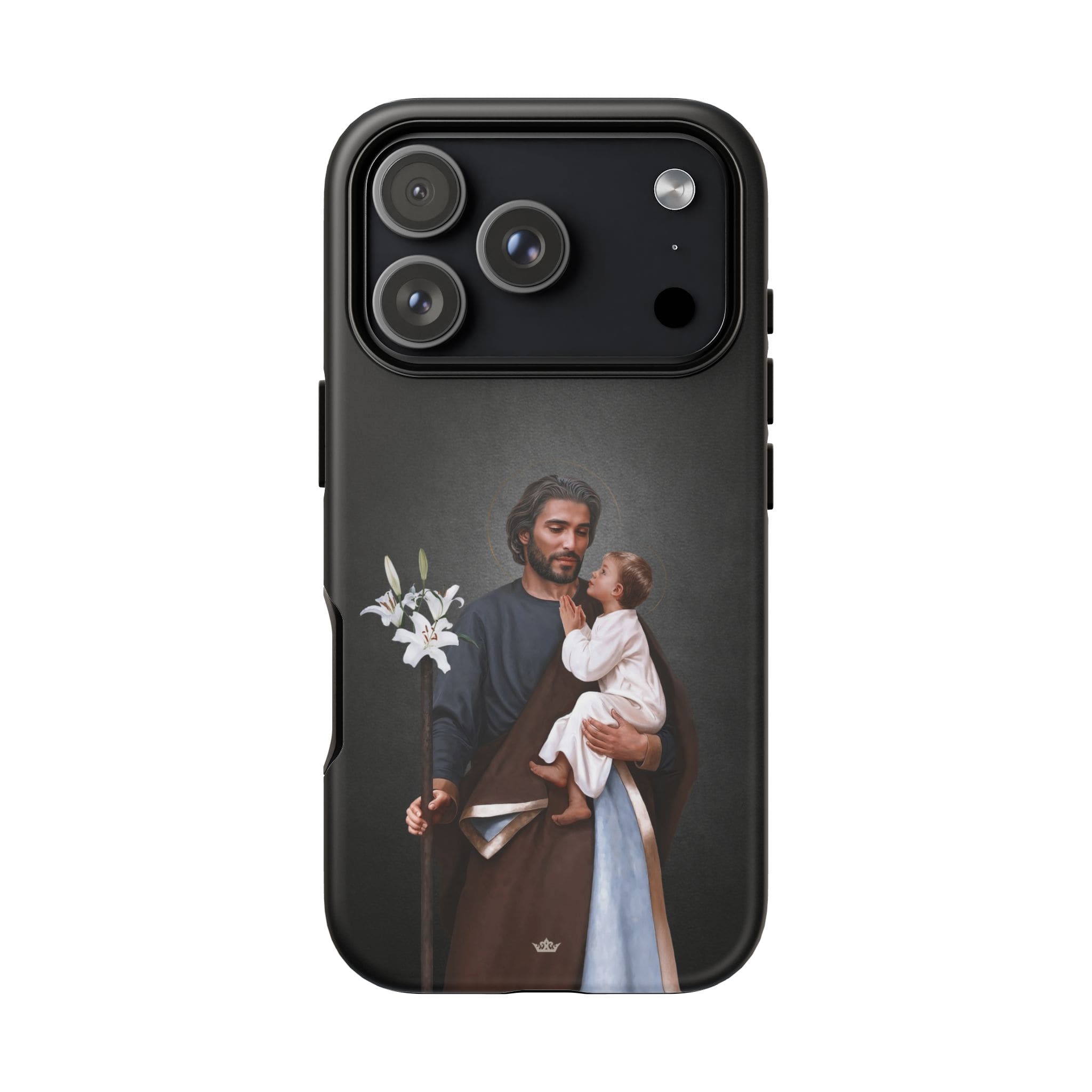 St. Joseph Hard Phone Case (Dark) Copyright VENXARA