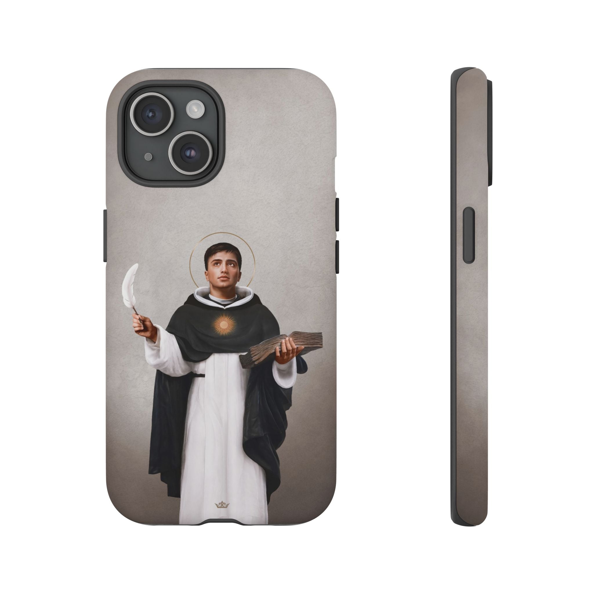 St. Thomas Aquinas Hard Phone Case (Light)