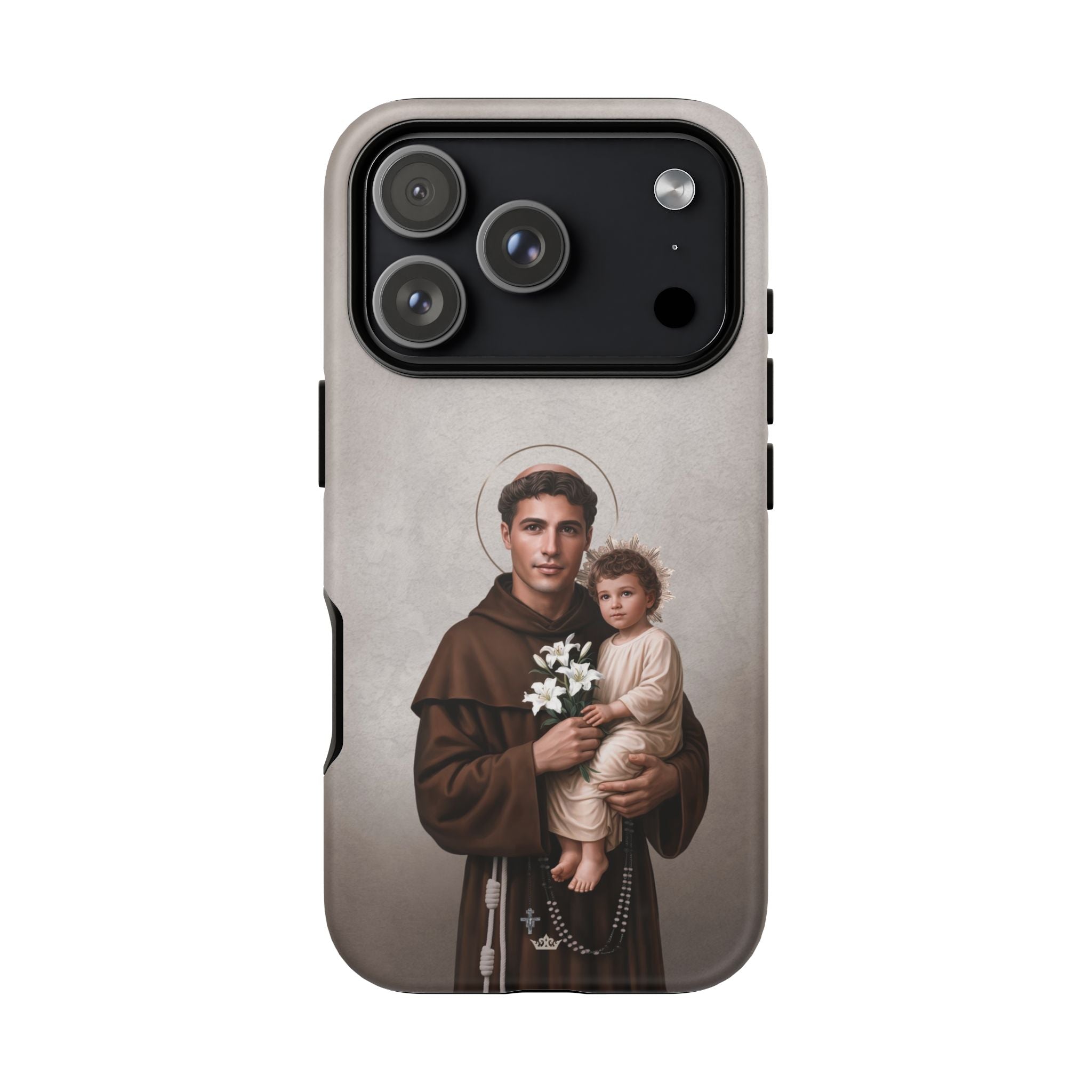St. Anthony of Padua Hard Phone Case (Light) Copyright VENXARA