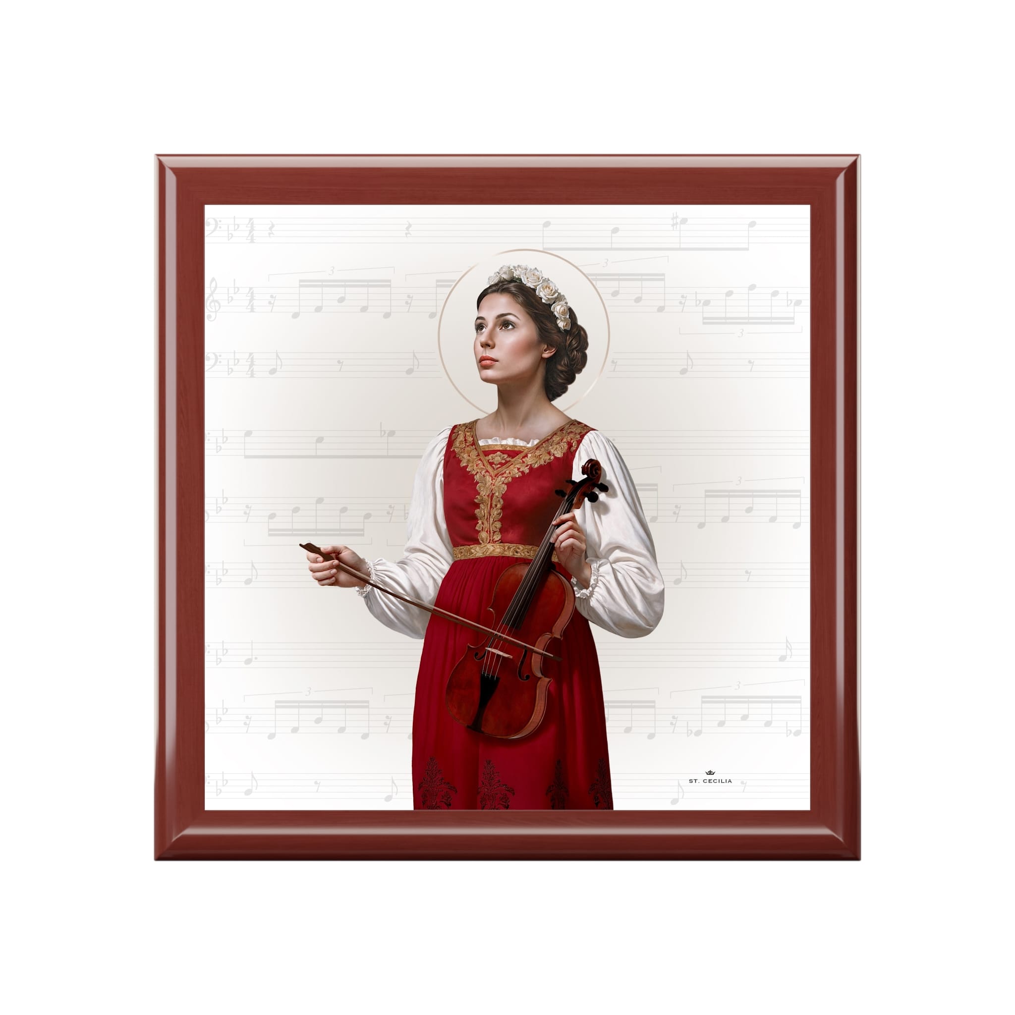 St. Cecilia Keepsake Box Copyright VENXARA