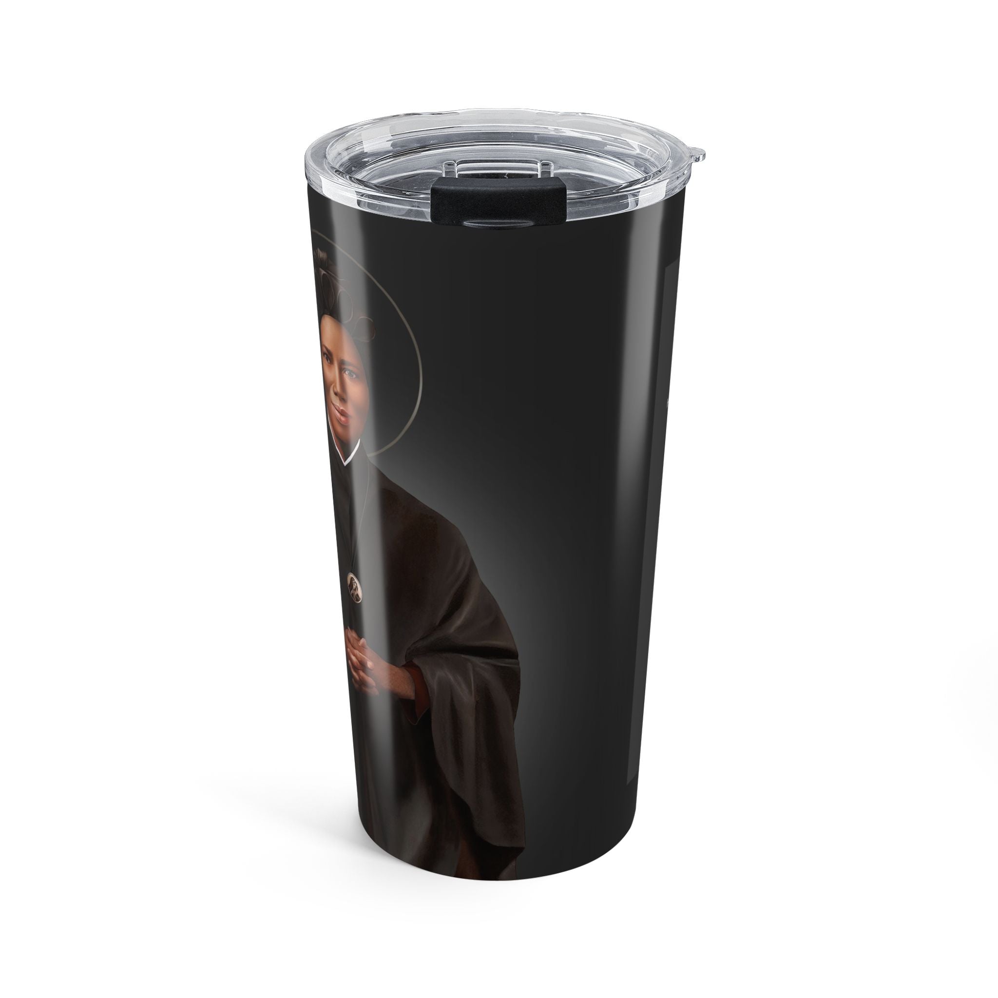 St. Josephine Bakhita Lord's Prayer Tumbler (Ash 20 oz)