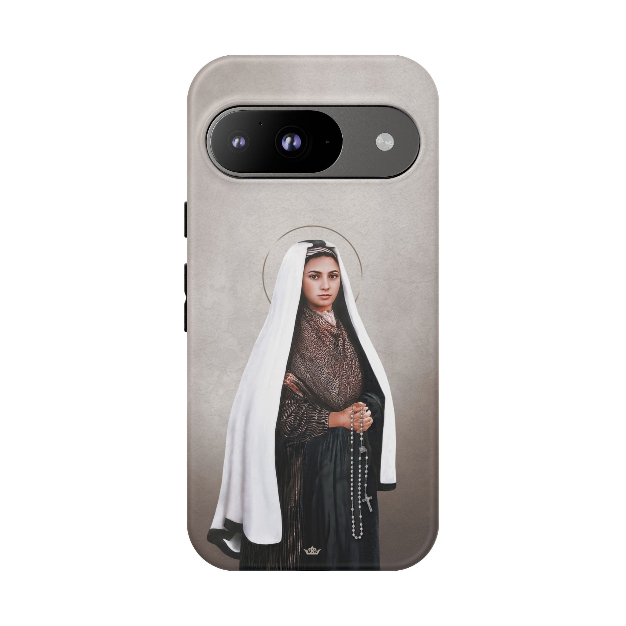 St. Bernadette Hard Phone Case (Light) Copyright VENXARA
