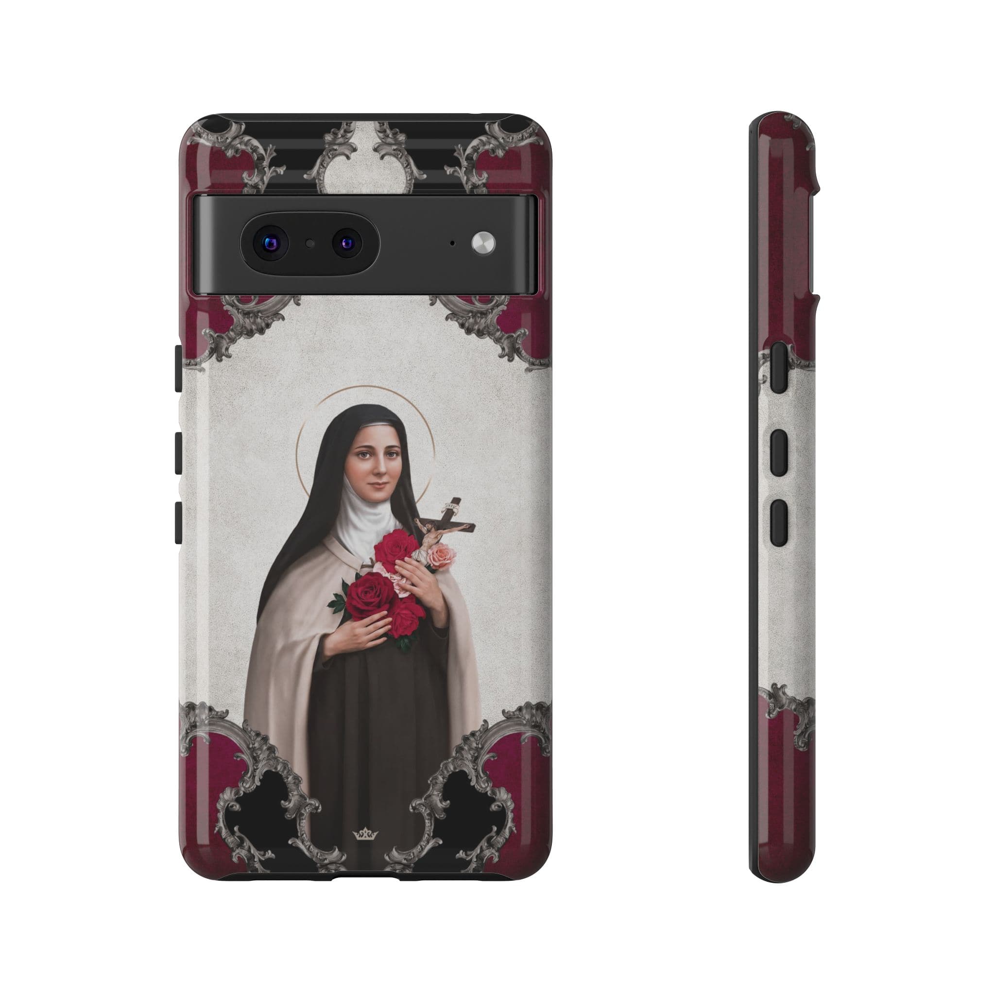 St. Therese of Lisieux Hard Phone Case (Baroque) Copyright VENXARA