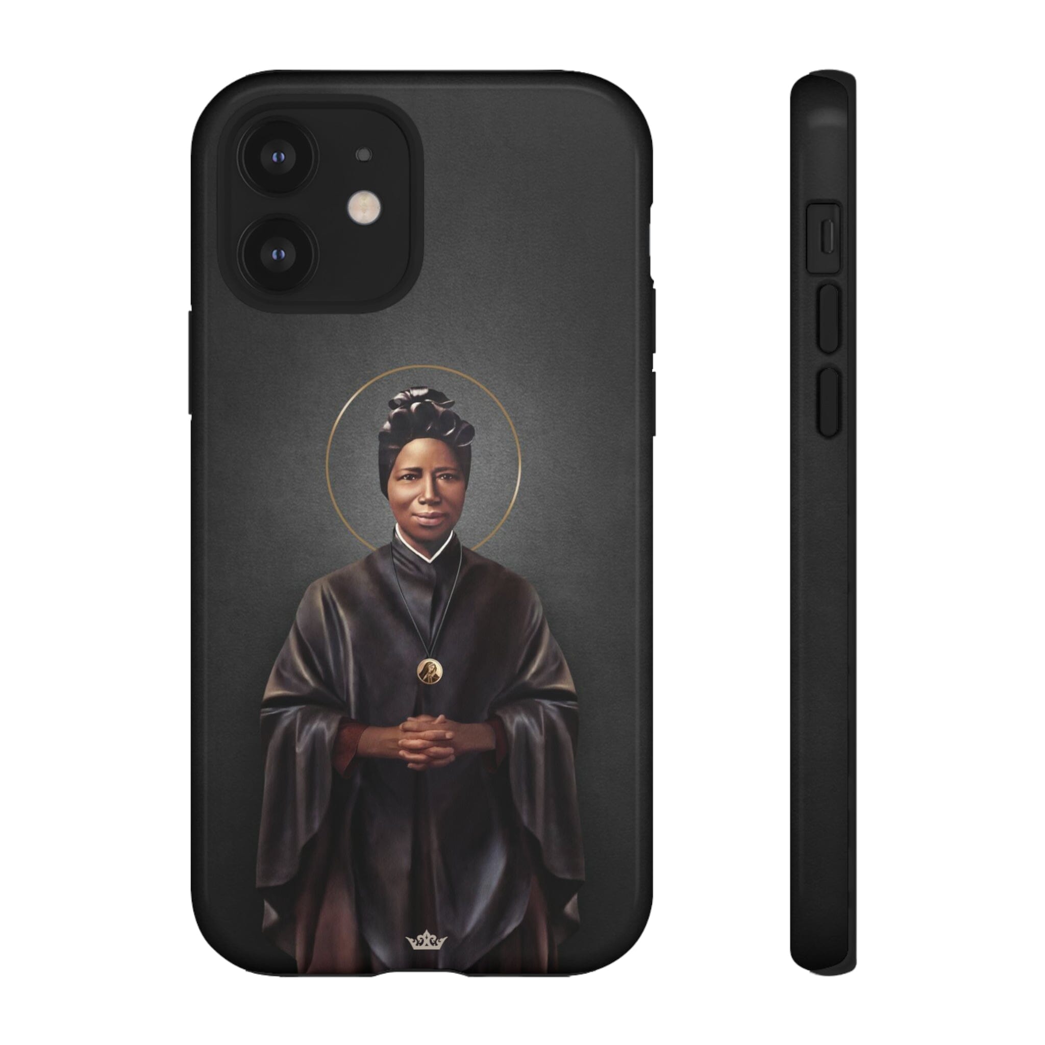 St. Josephine Bakhita Hard Phone Case (Dark)