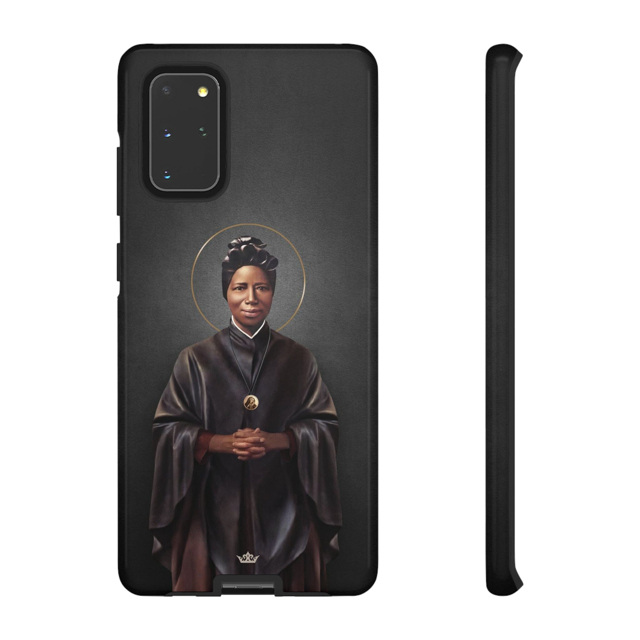 St. Josephine Bakhita Hard Phone Case (Dark)