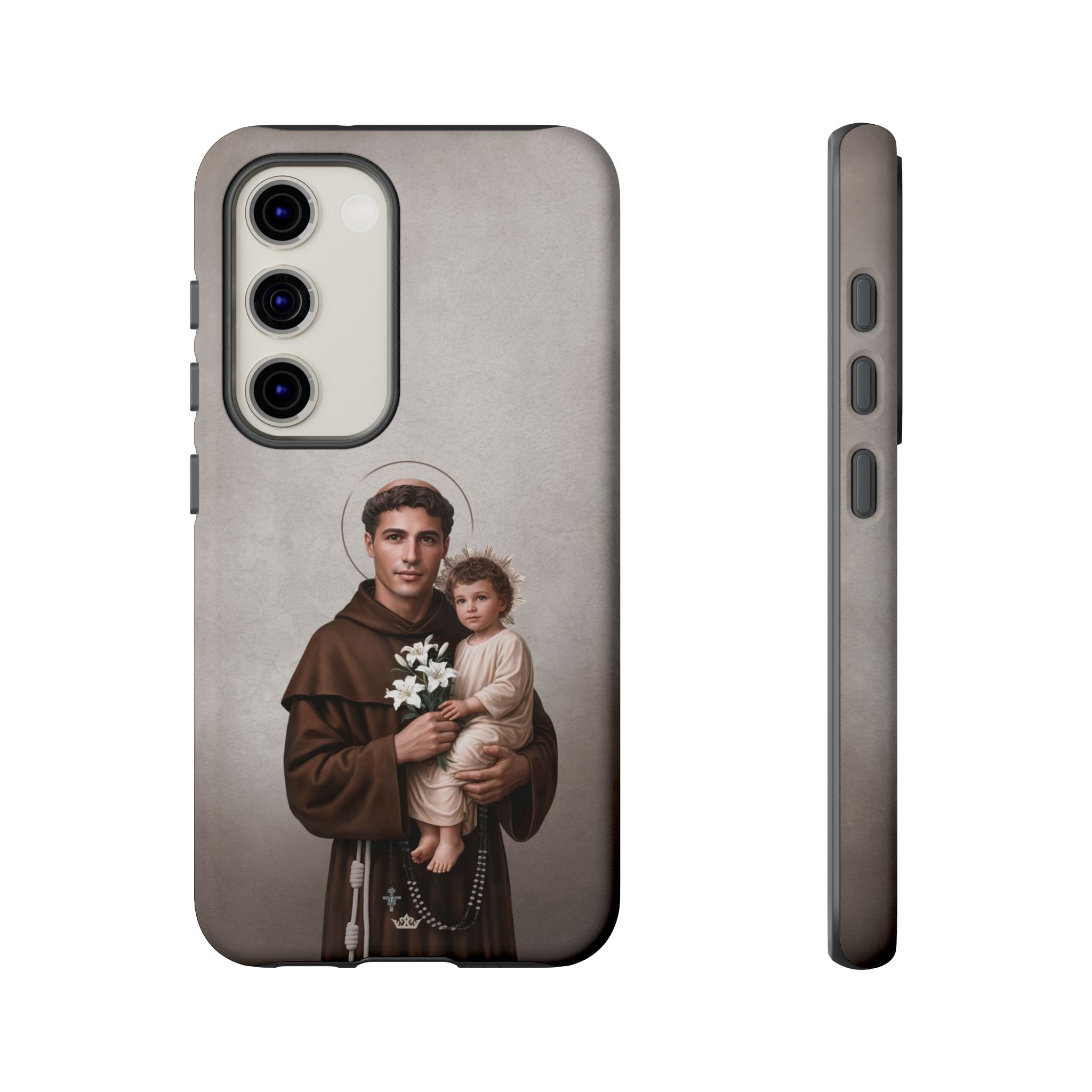 St. Anthony of Padua Hard Phone Case (Light) Copyright VENXARA