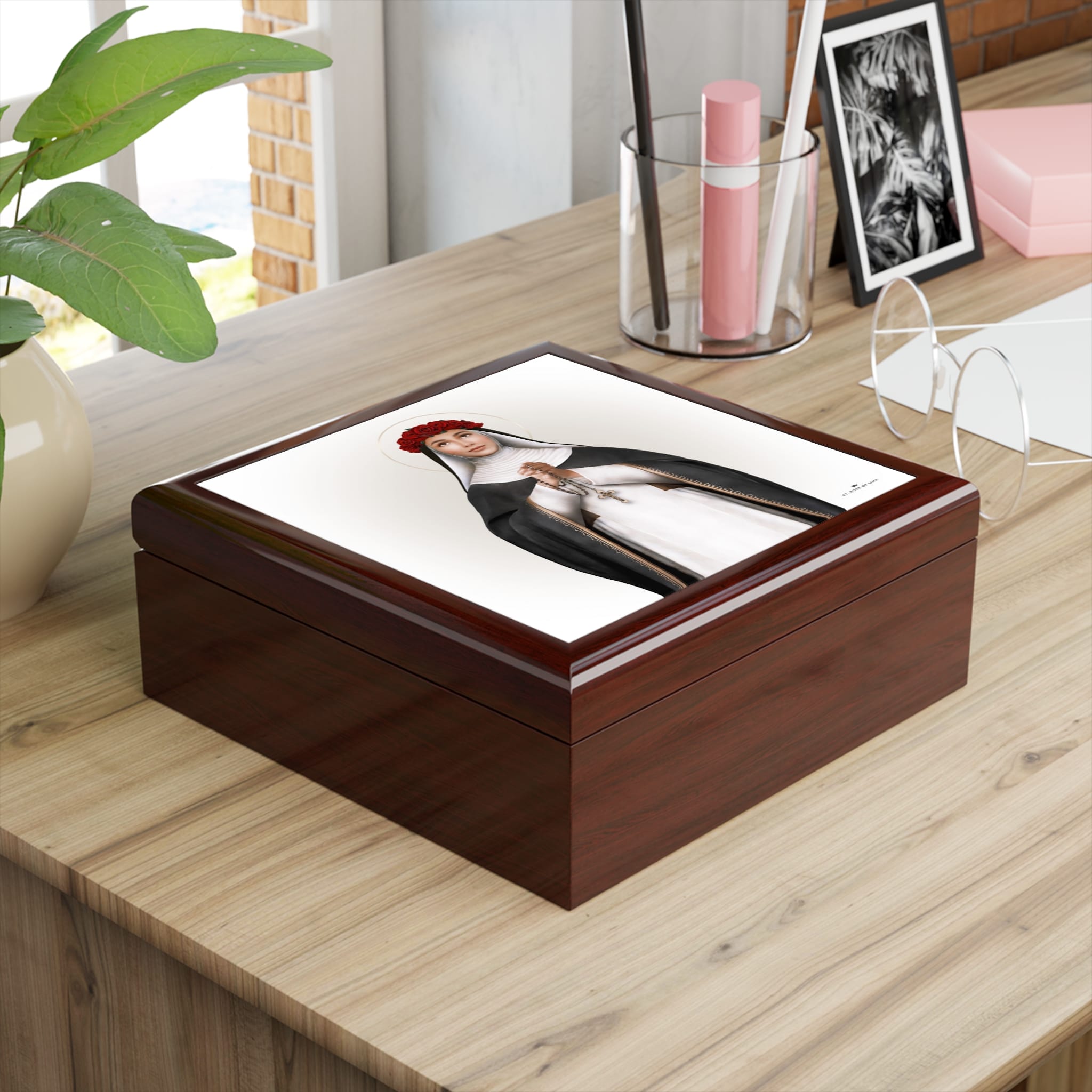 St. Rose of Lima Keepsake Box Copyright VENXARA