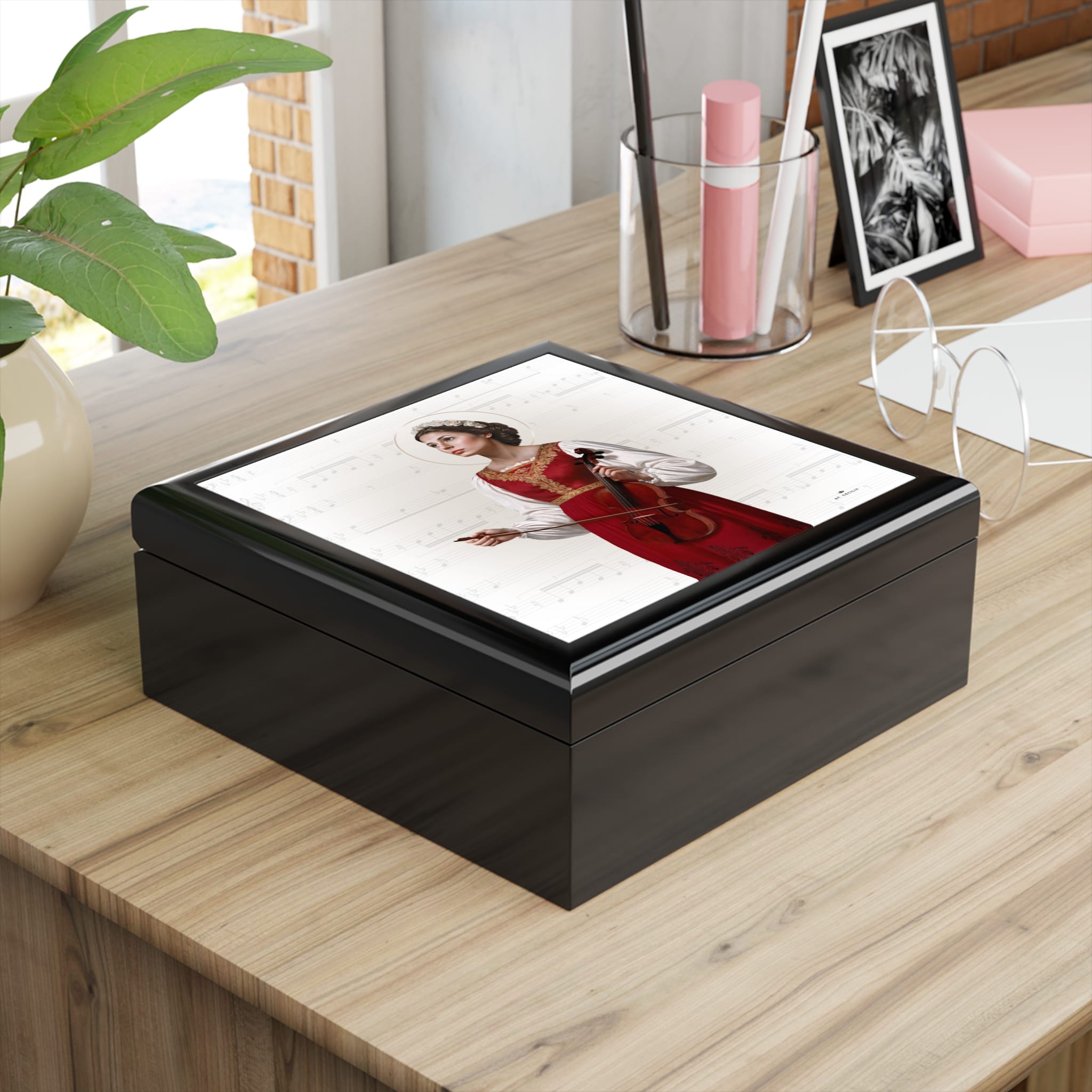 St. Cecilia Keepsake Box Copyright VENXARA