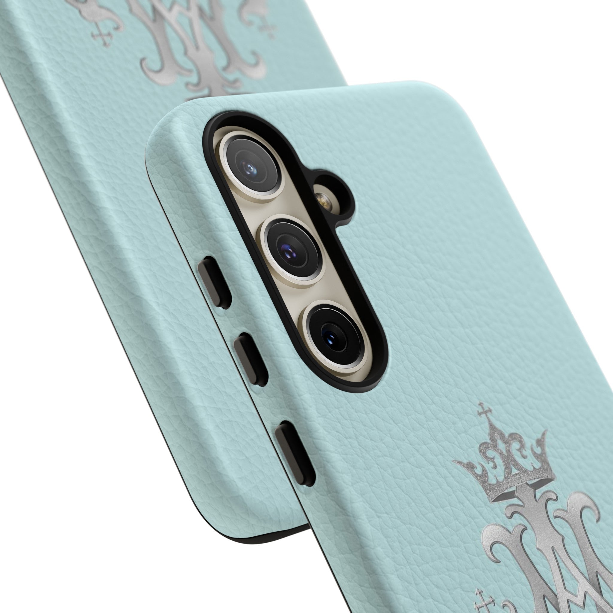 Ave Maria Hard Phone Case (Heavenly Blue)