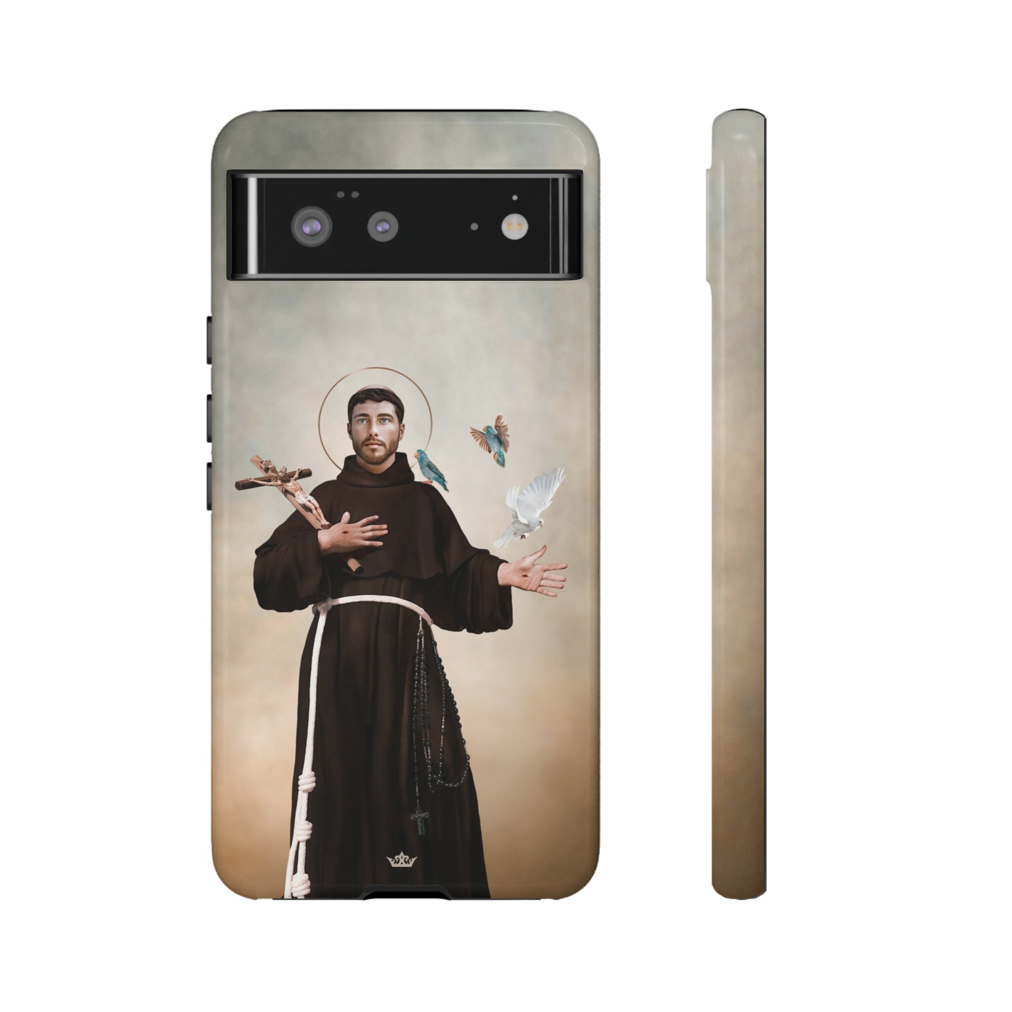St. Francis of Assisi Hard Phone Case (Light)