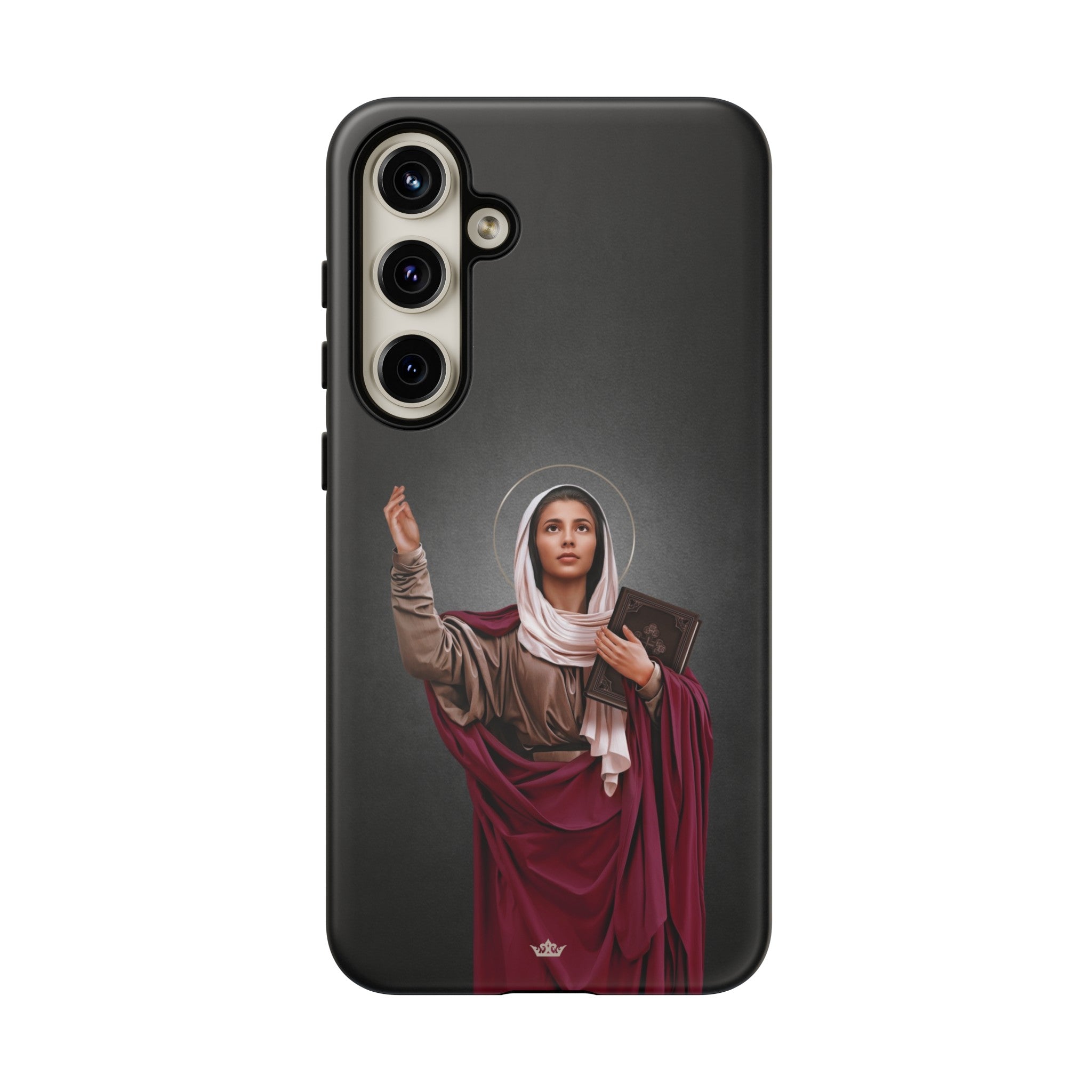 St. Monica Hard Phone Case (Dark)
