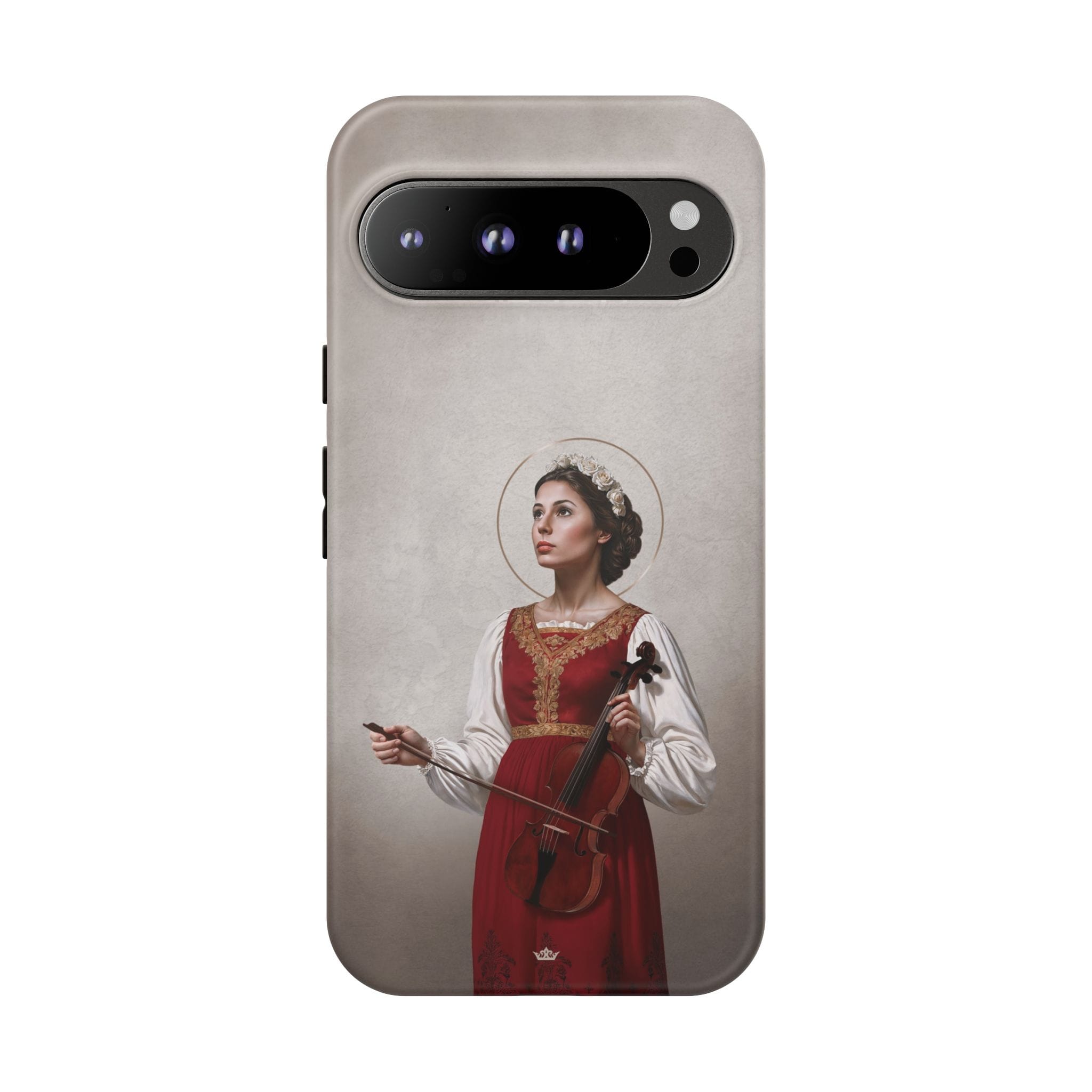 St. Cecilia Hard Phone Case (Light) Copyright VENXARA