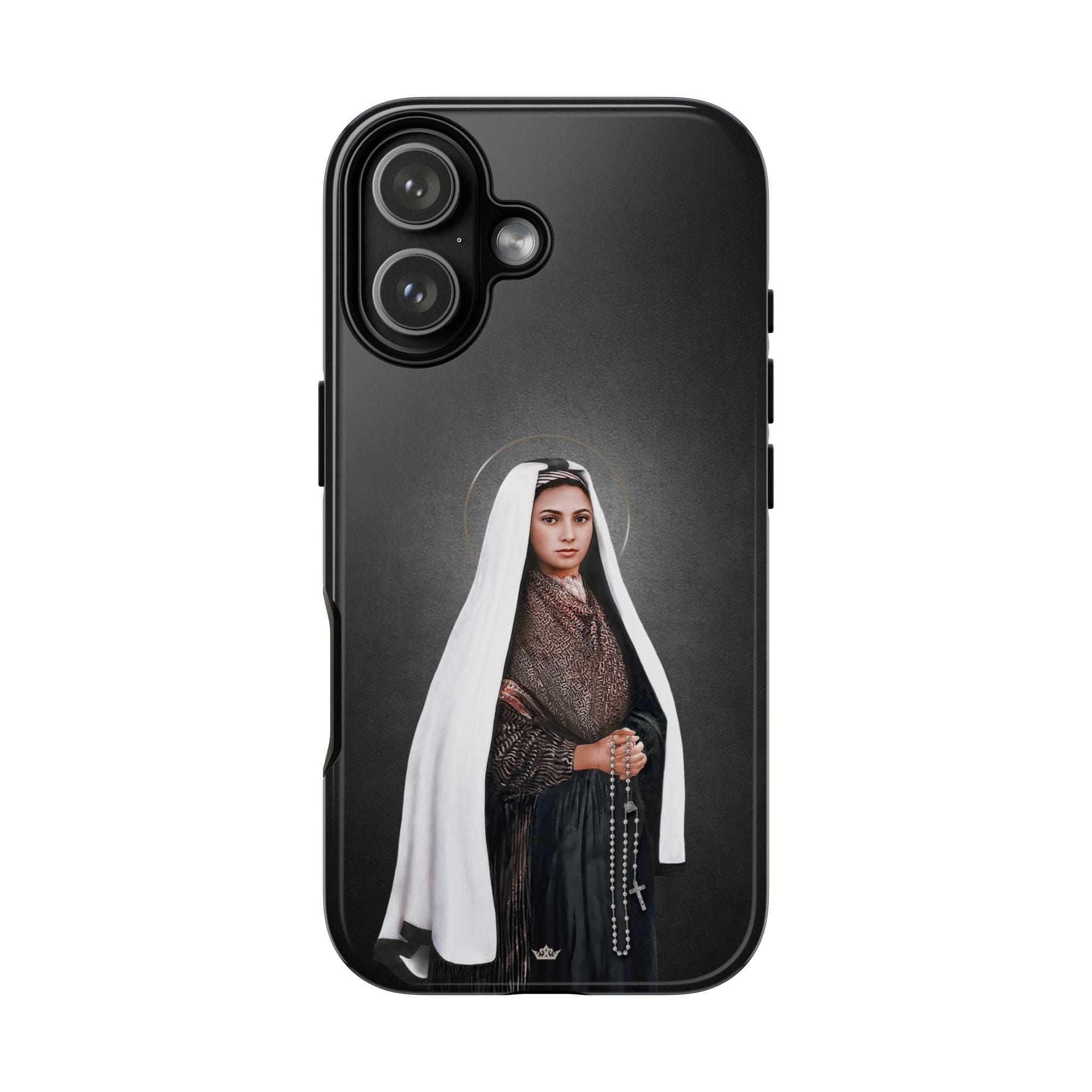 St. Bernadette Hard Phone Case (Dark) Copyright VENXARA