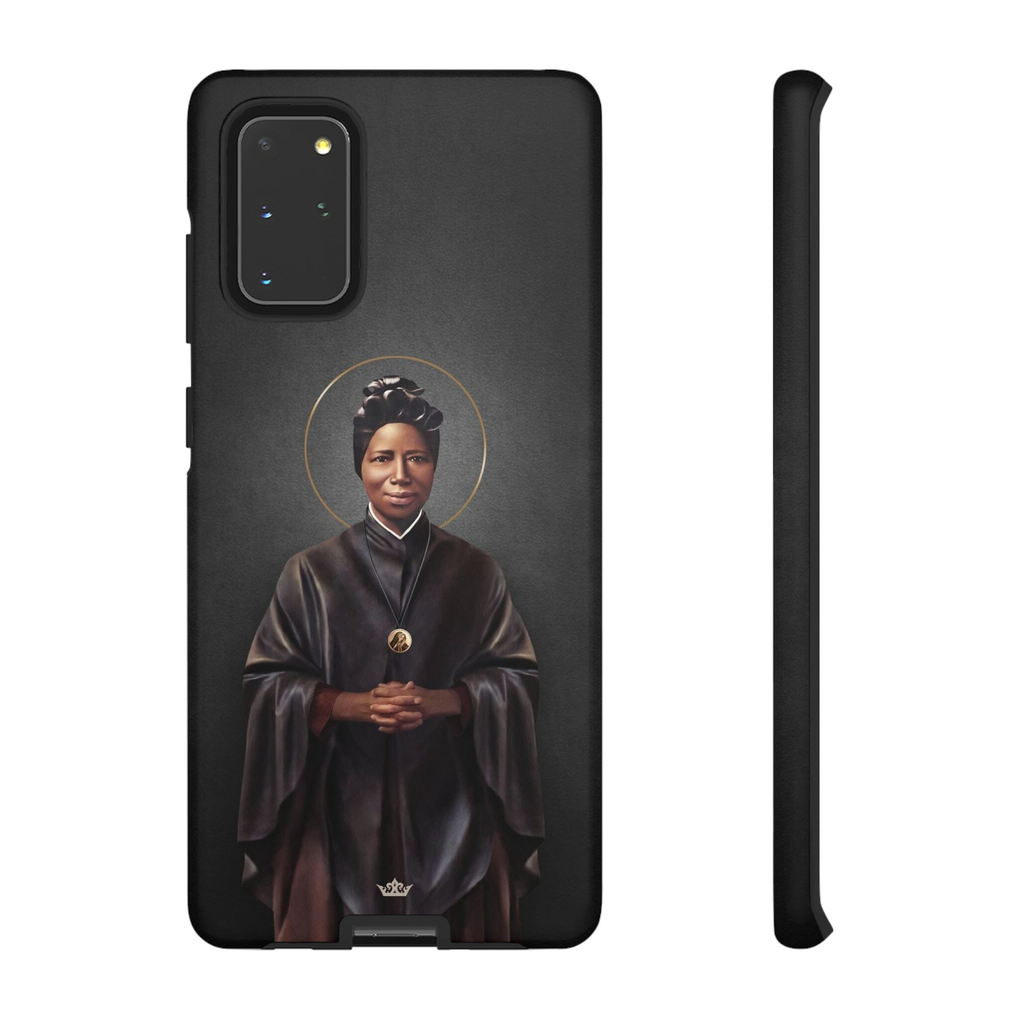 St. Josephine Bakhita Hard Phone Case (Dark)