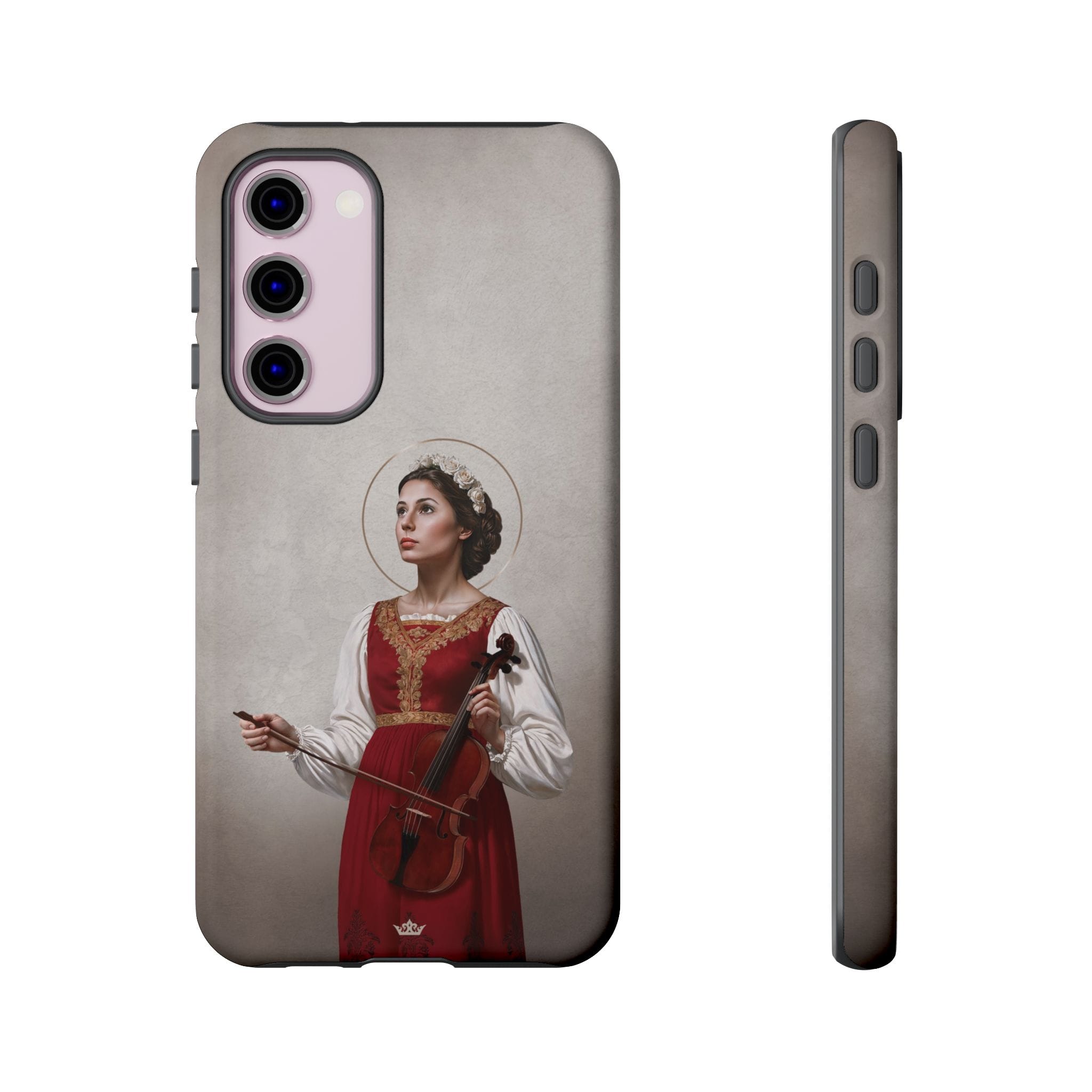 St. Cecilia Hard Phone Case (Light) Copyright VENXARA