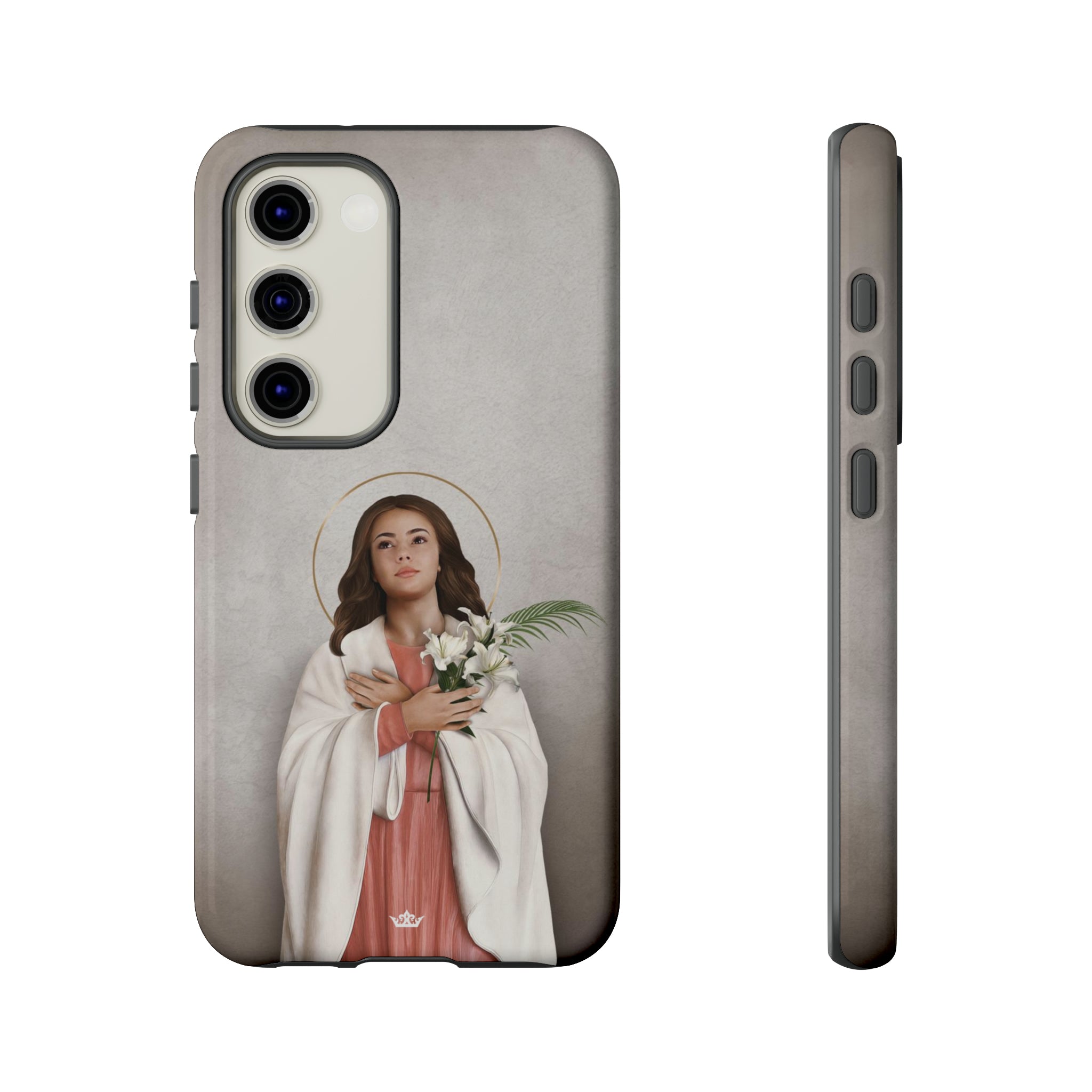 St. Maria Goretti Hard Phone Case (Light)