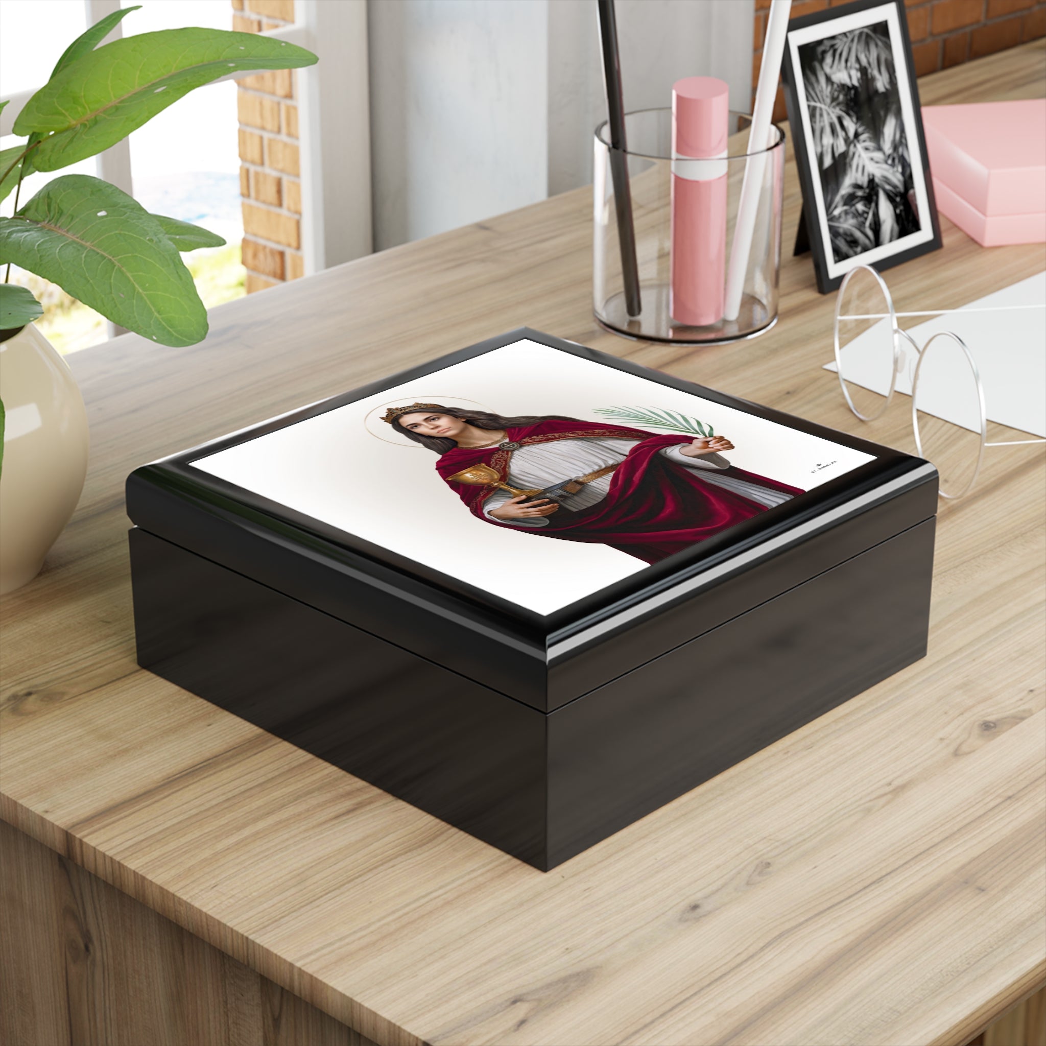 St. Barbara Keepsake Box