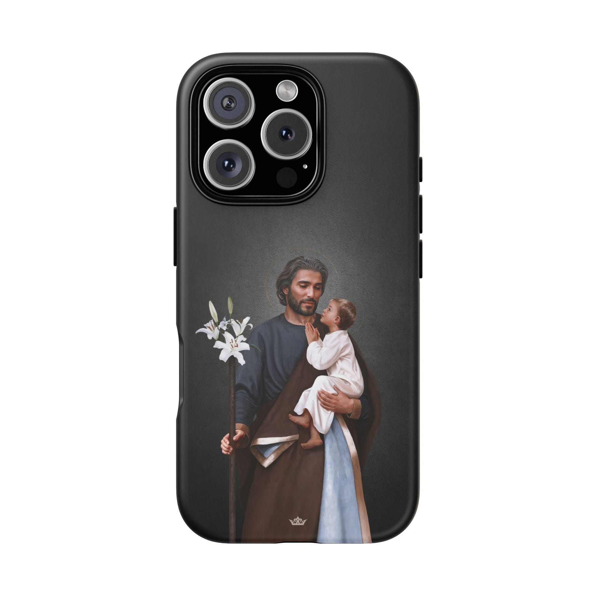 St. Joseph Hard Phone Case (Dark) Copyright VENXARA