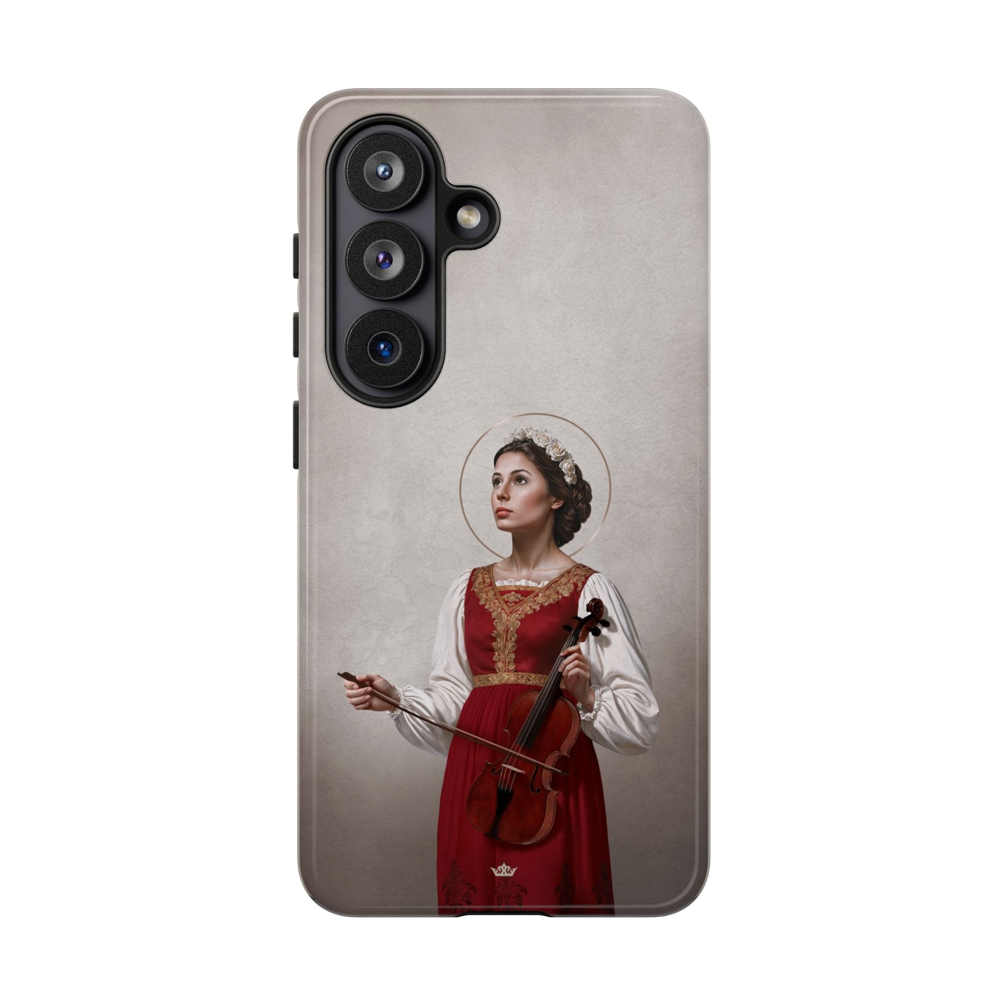 St. Cecilia Hard Phone Case (Light) Copyright VENXARA