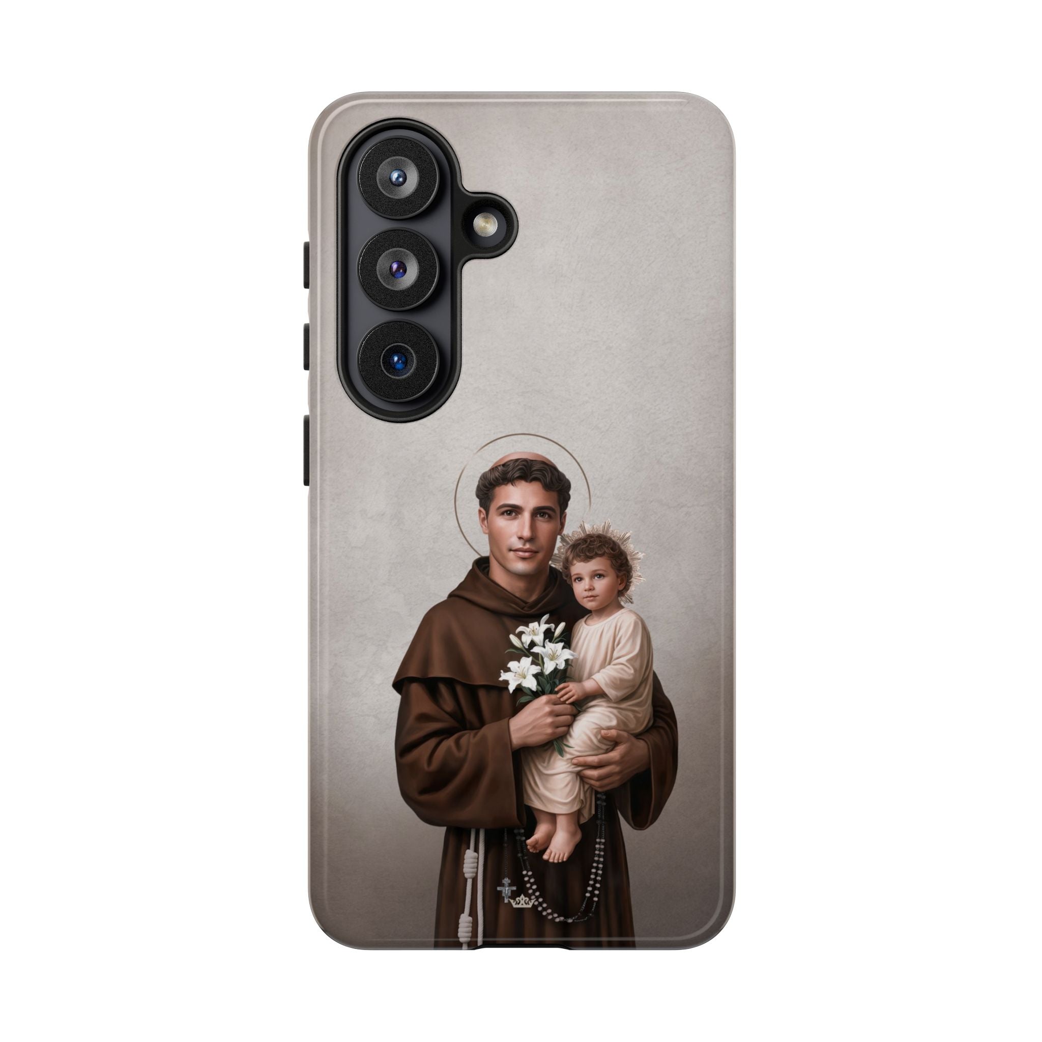St. Anthony of Padua Hard Phone Case (Light) Copyright VENXARA