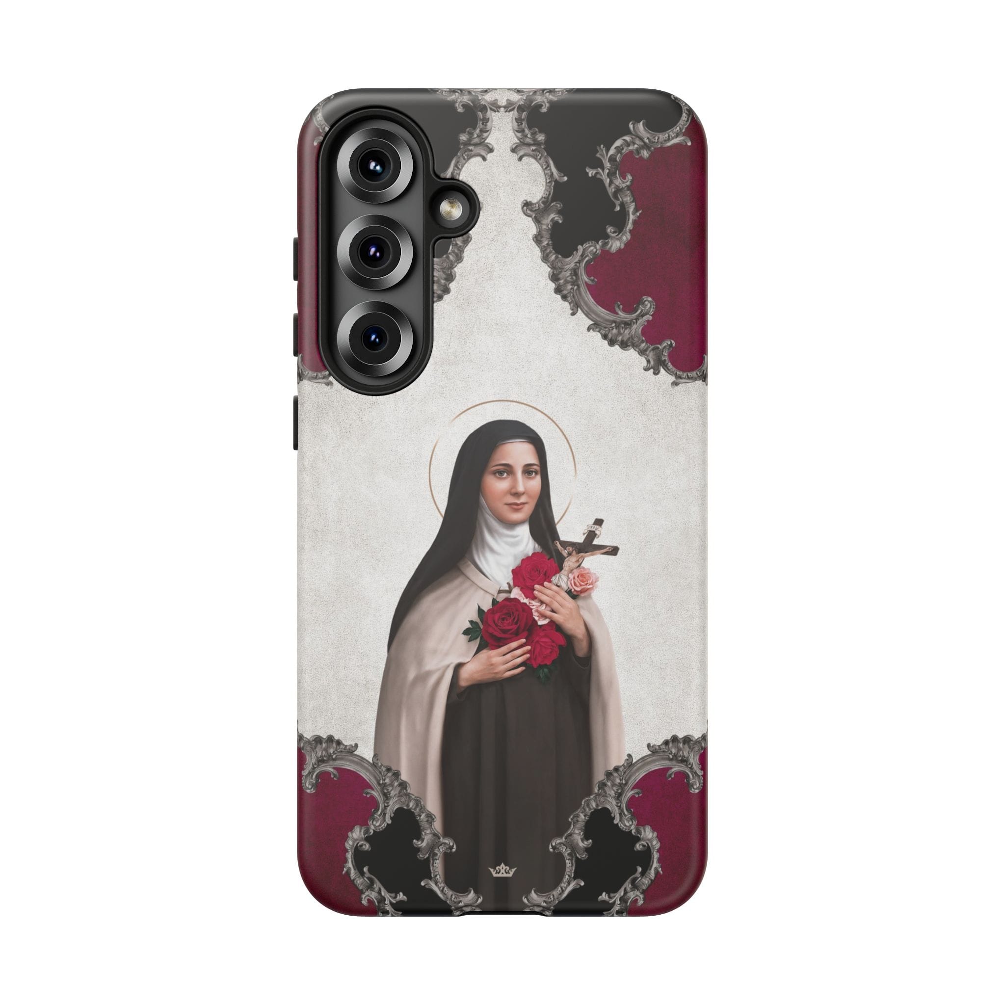 St. Therese of Lisieux Hard Phone Case (Baroque) Copyright VENXARA
