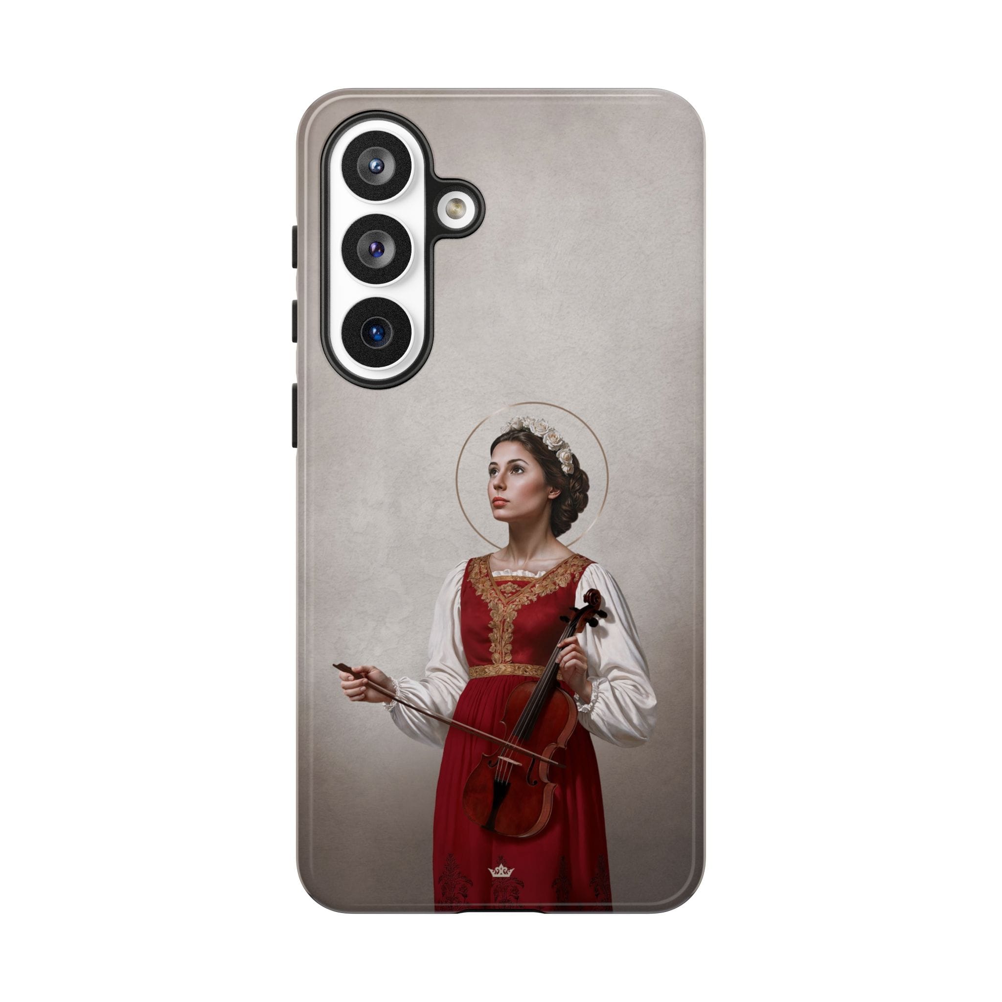 St. Cecilia Hard Phone Case (Light) Copyright VENXARA