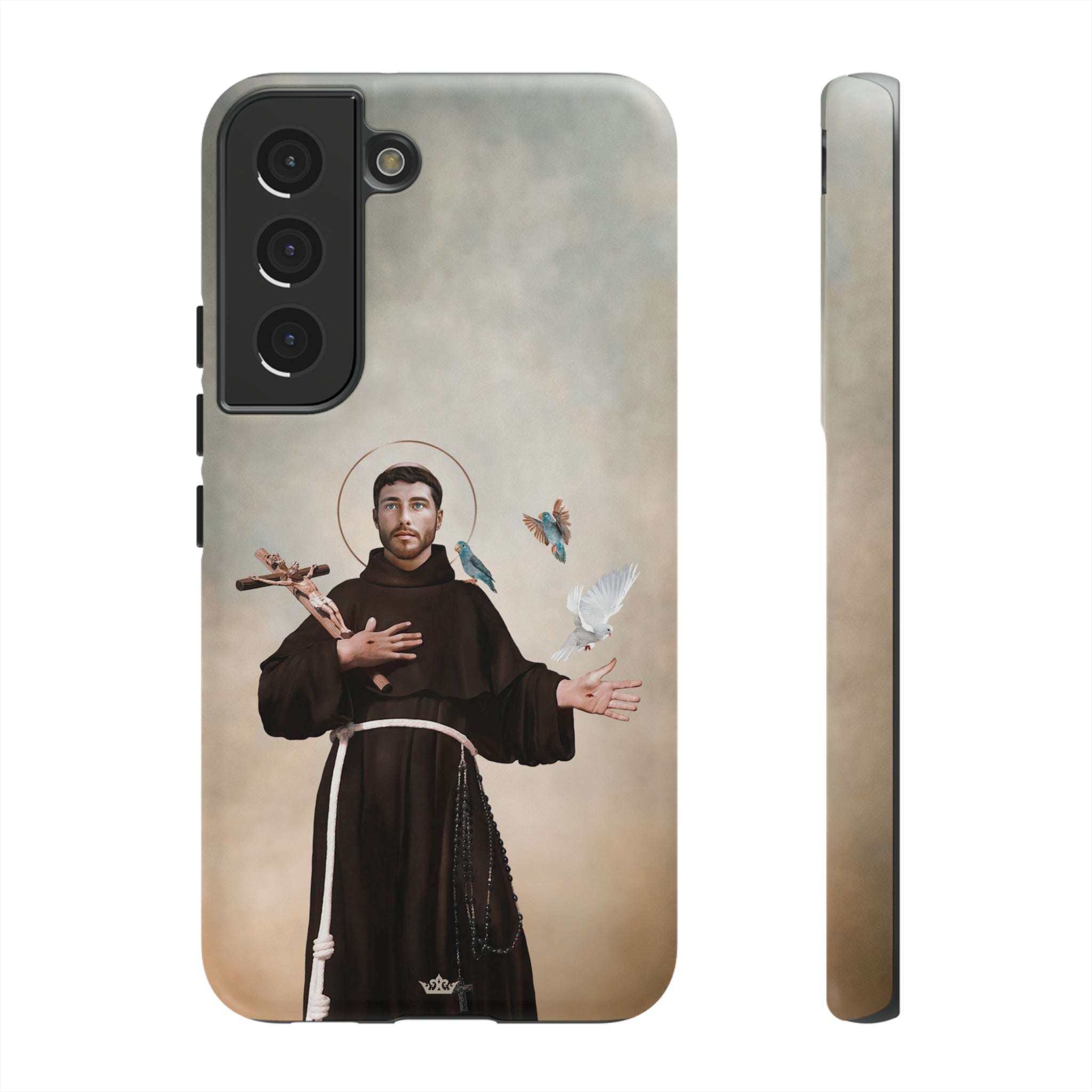 St. Francis of Assisi Hard Phone Case (Light)