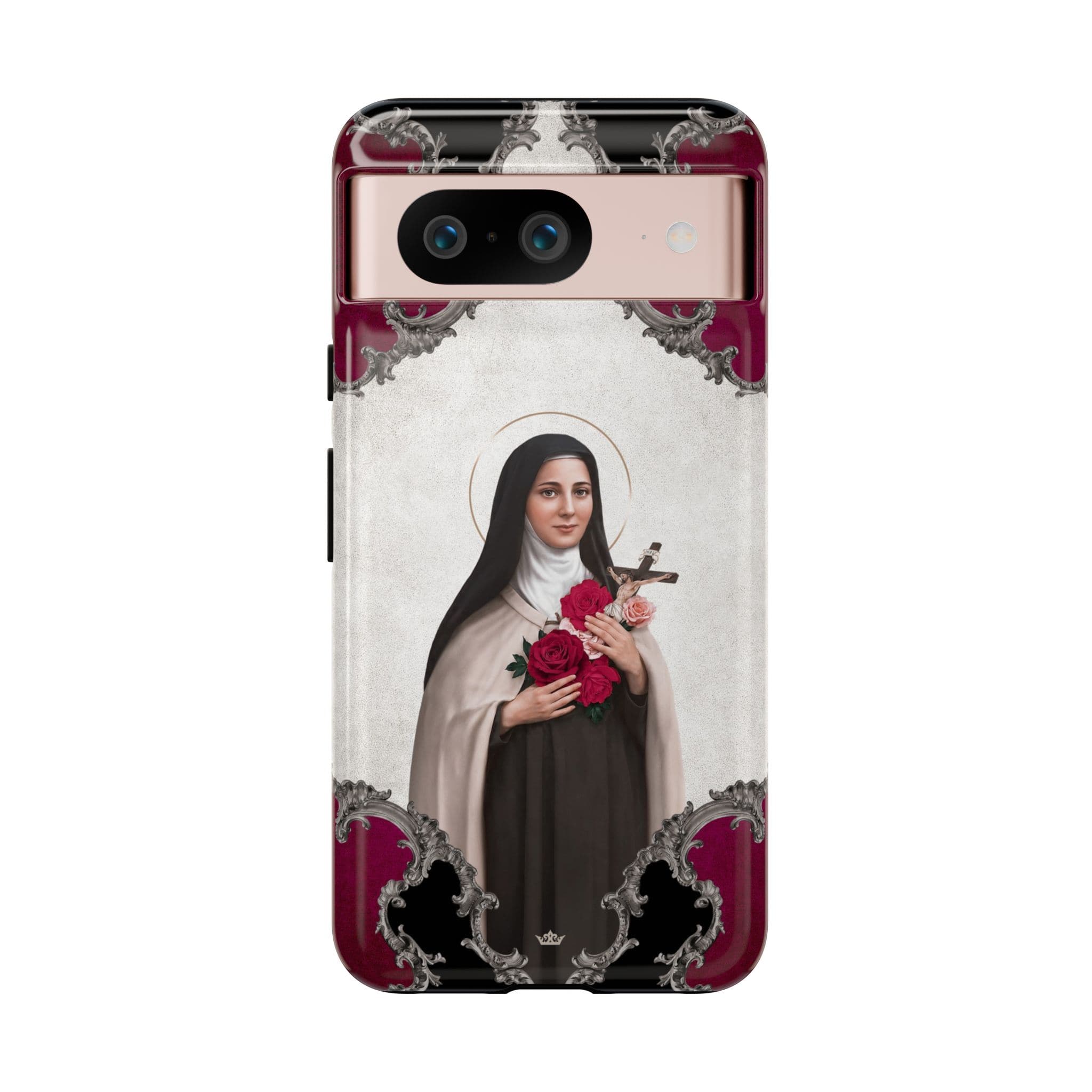 St. Therese of Lisieux Hard Phone Case (Baroque) Copyright VENXARA