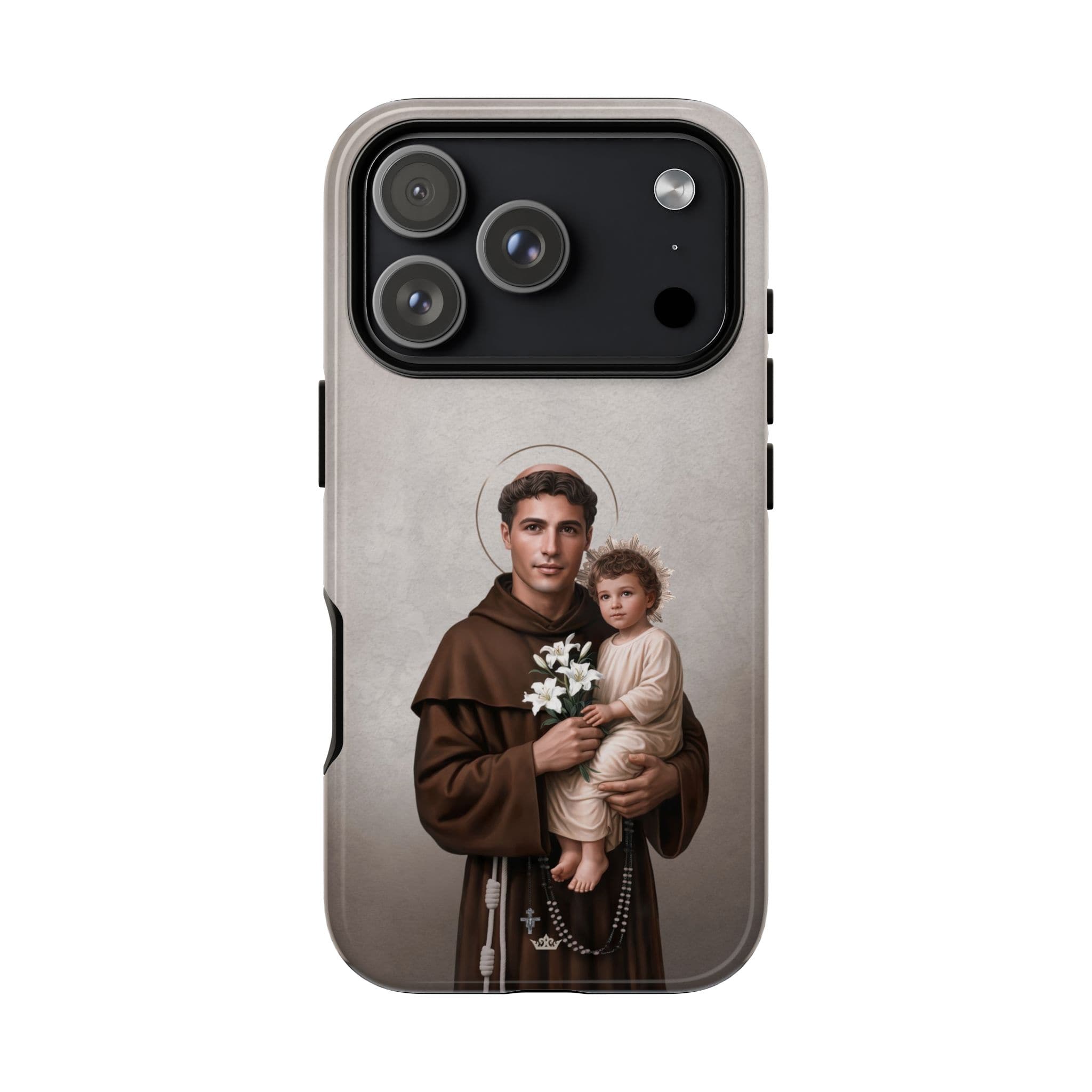 St. Anthony of Padua Hard Phone Case (Light) Copyright VENXARA