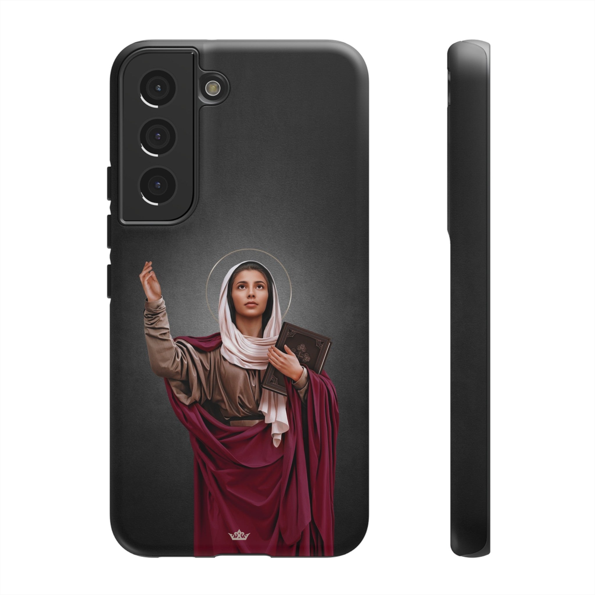 St. Monica Hard Phone Case (Dark)
