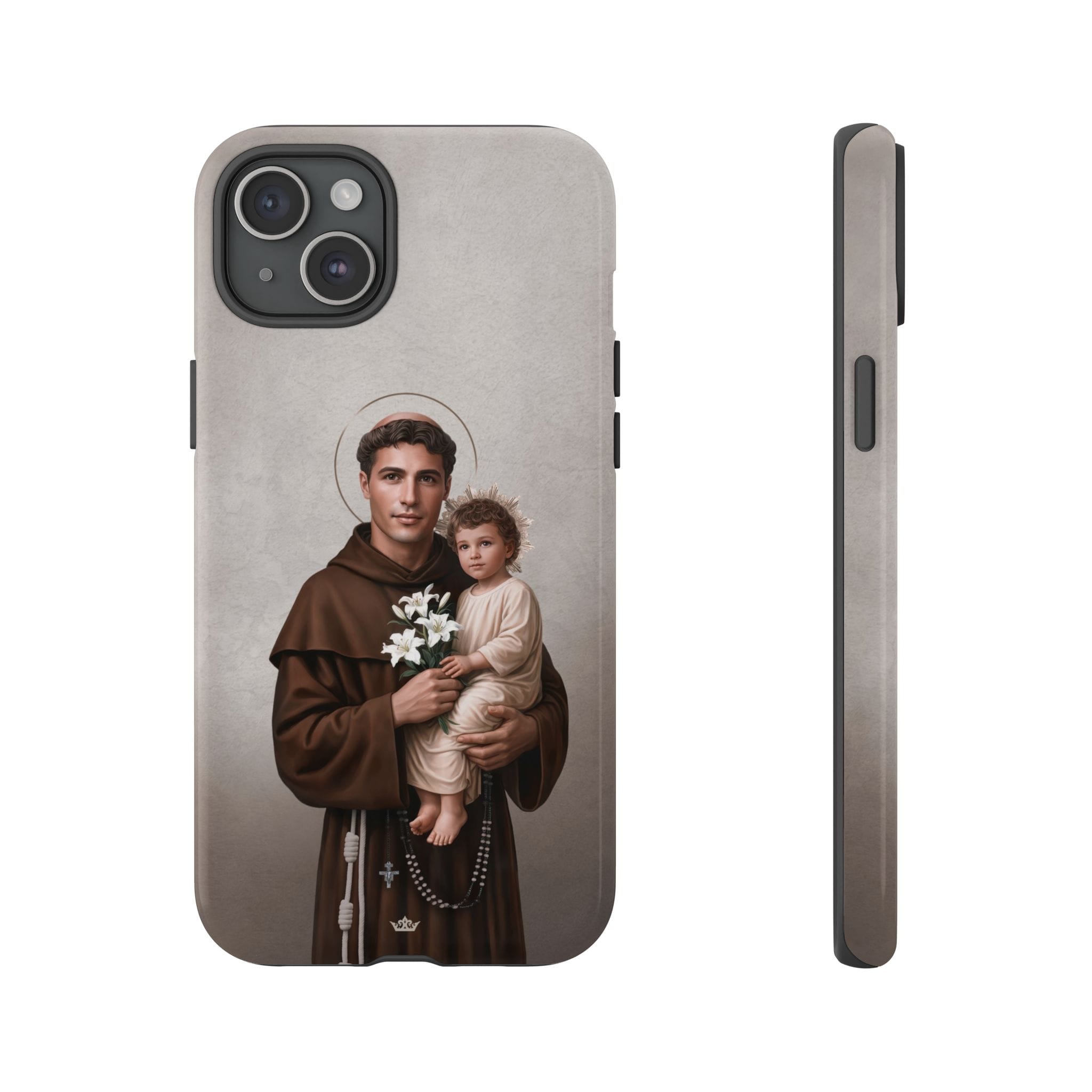 St. Anthony of Padua Hard Phone Case (Light) Copyright VENXARA