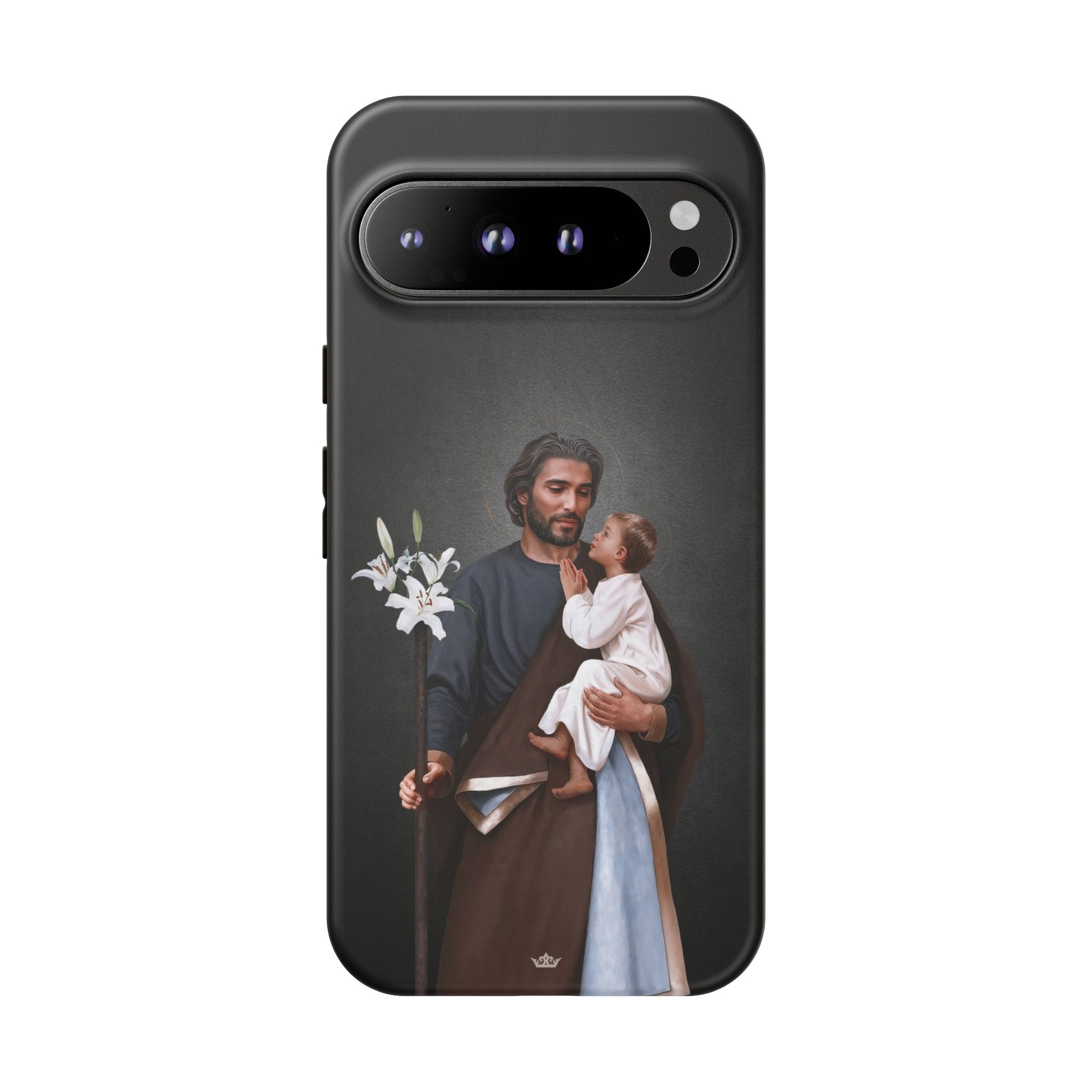 St. Joseph Hard Phone Case (Dark) Copyright VENXARA