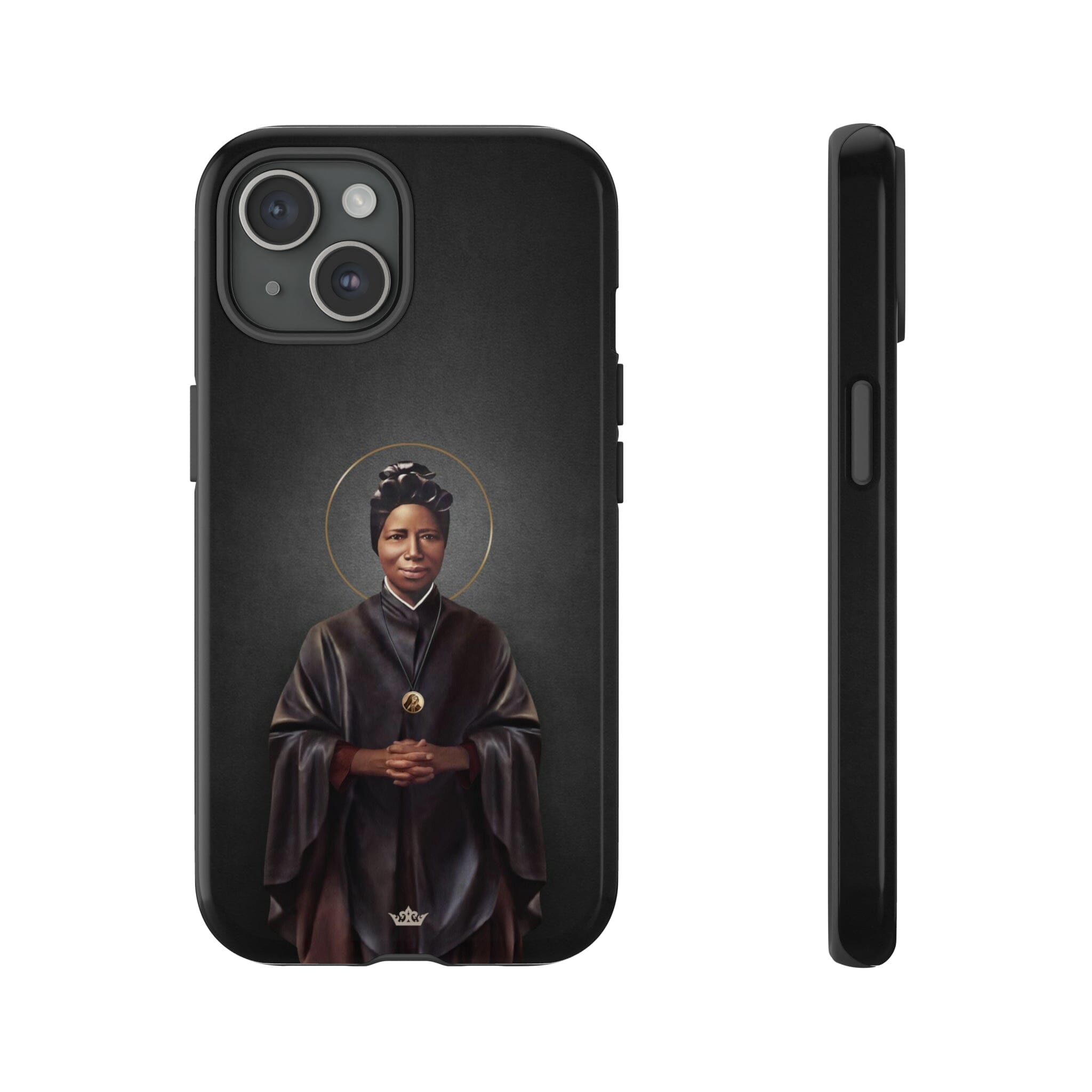 St. Josephine Bakhita Hard Phone Case (Dark)