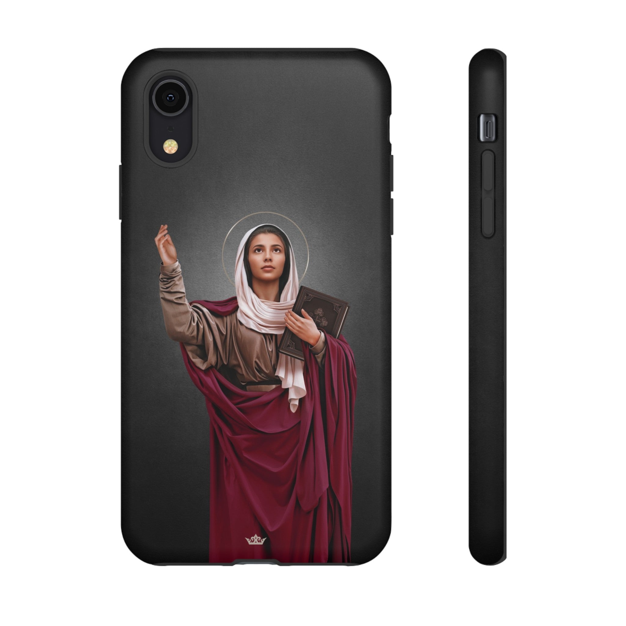 St. Monica Hard Phone Case (Dark)