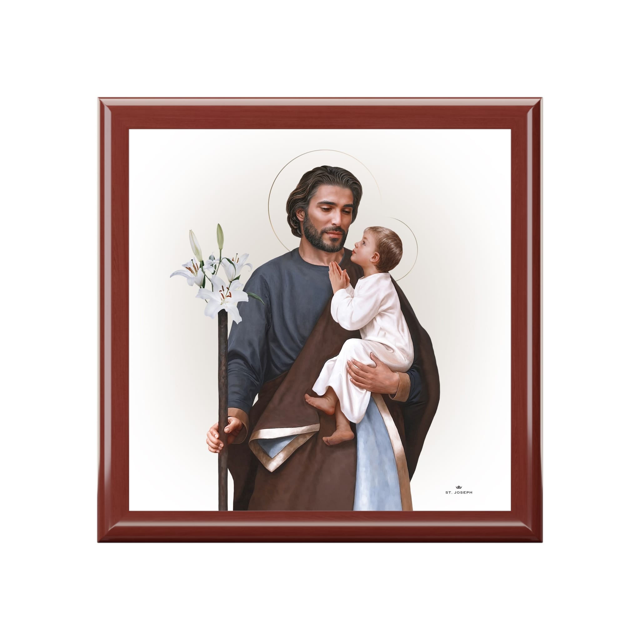 St. Joseph Keepsake Box Copyright VENXARA
