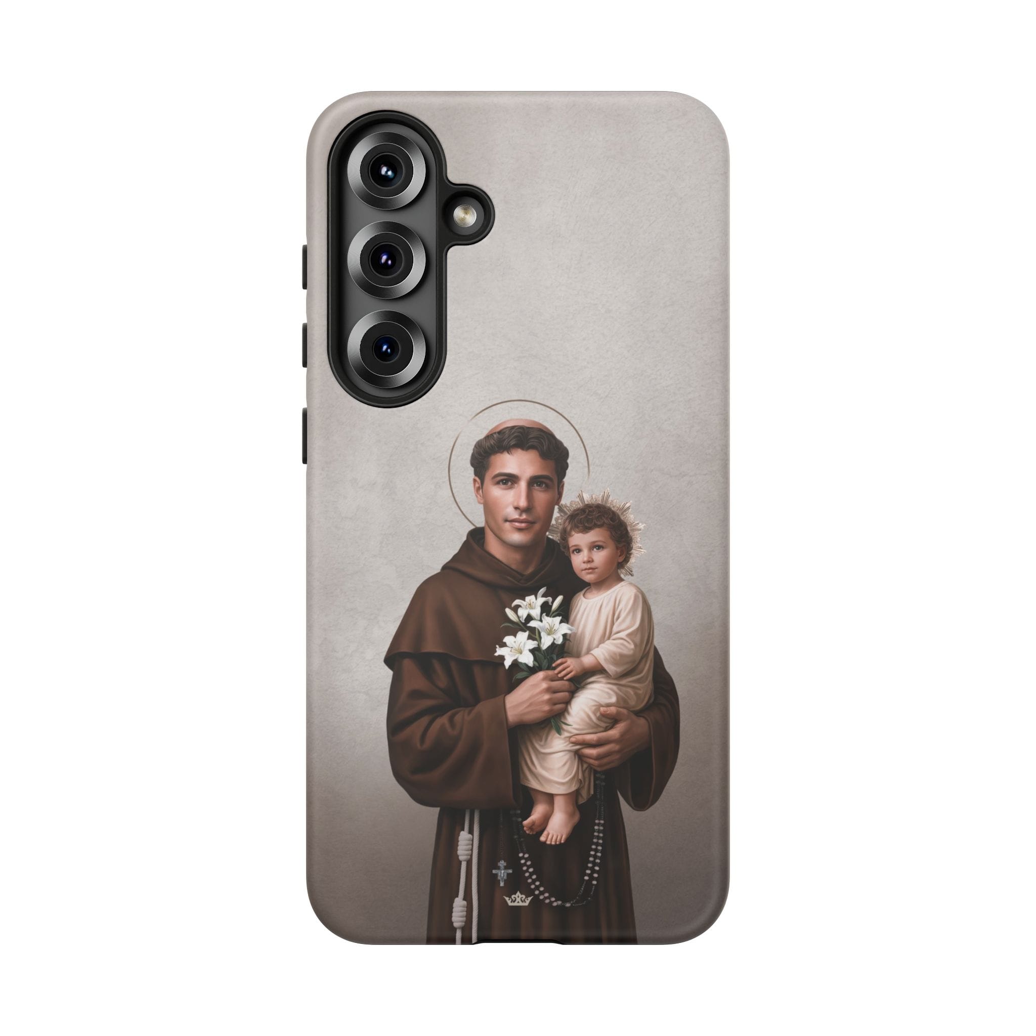 St. Anthony of Padua Hard Phone Case (Light) Copyright VENXARA