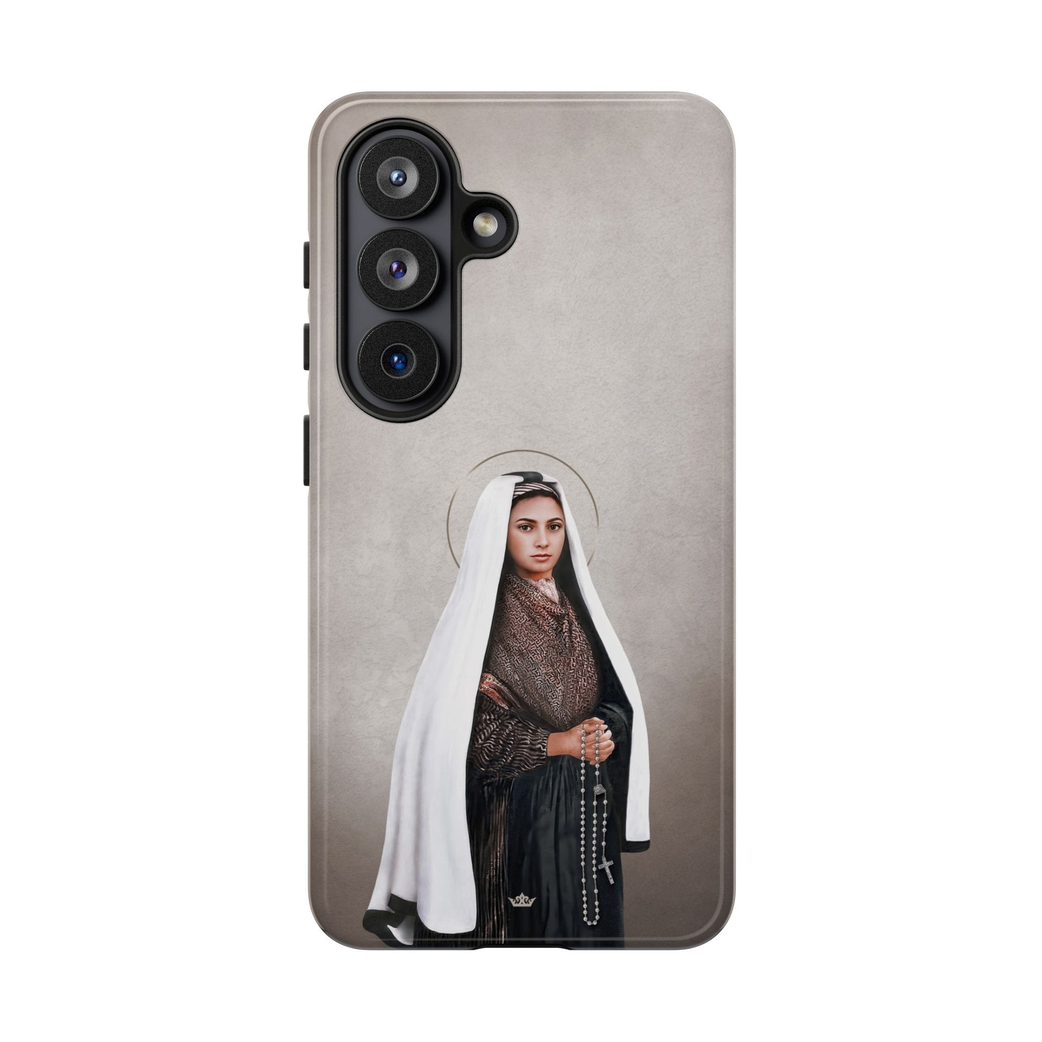St. Bernadette Hard Phone Case (Light) Copyright VENXARA