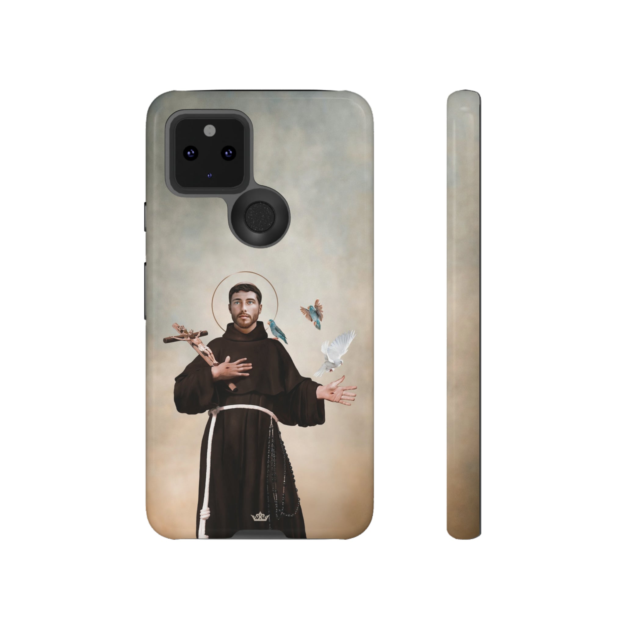 St. Francis of Assisi Hard Phone Case (Light)