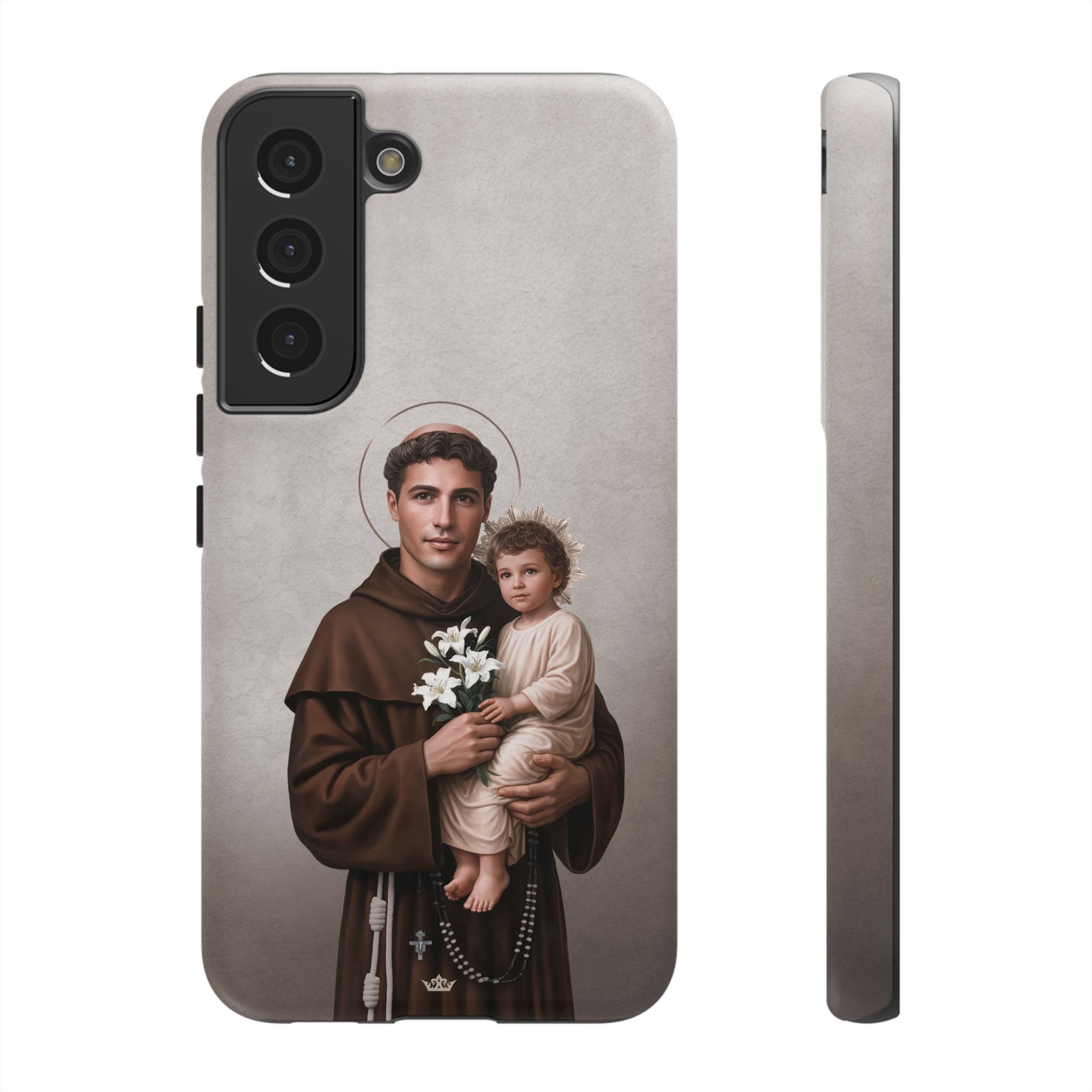St. Anthony of Padua Hard Phone Case (Light) Copyright VENXARA