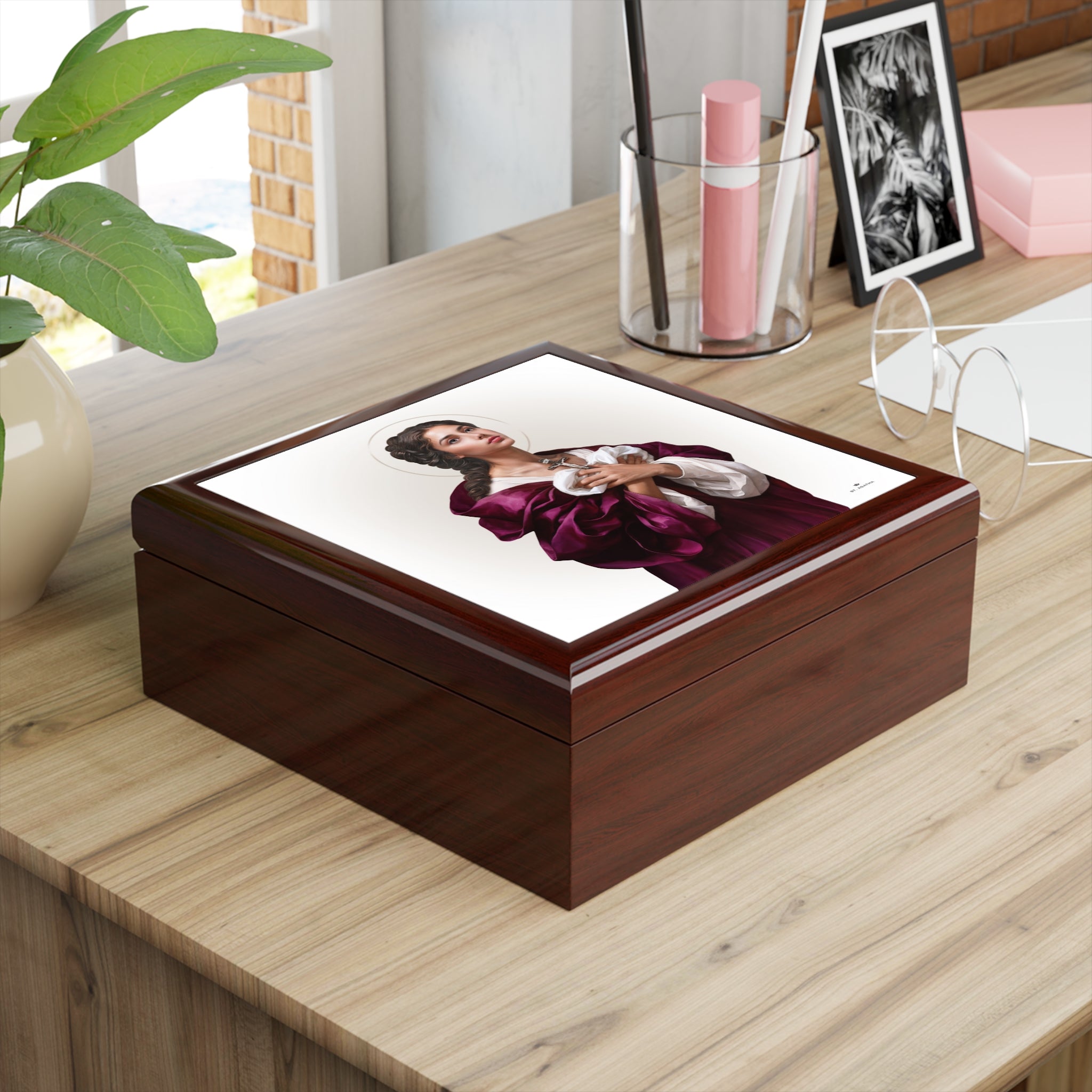 St. Agatha Keepsake Box