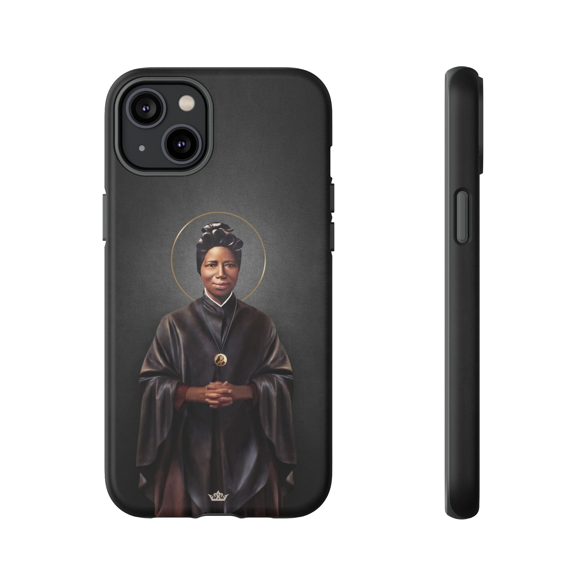 St. Josephine Bakhita Hard Phone Case (Dark)